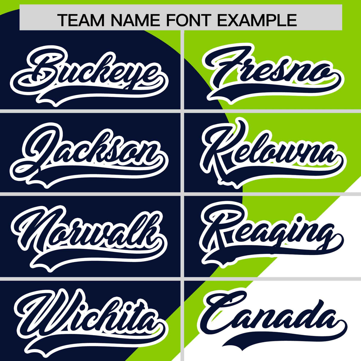 Custom Neon Green Navy-White Color Block Personalized Half Heart Pattern Authentic Baseball Jersey