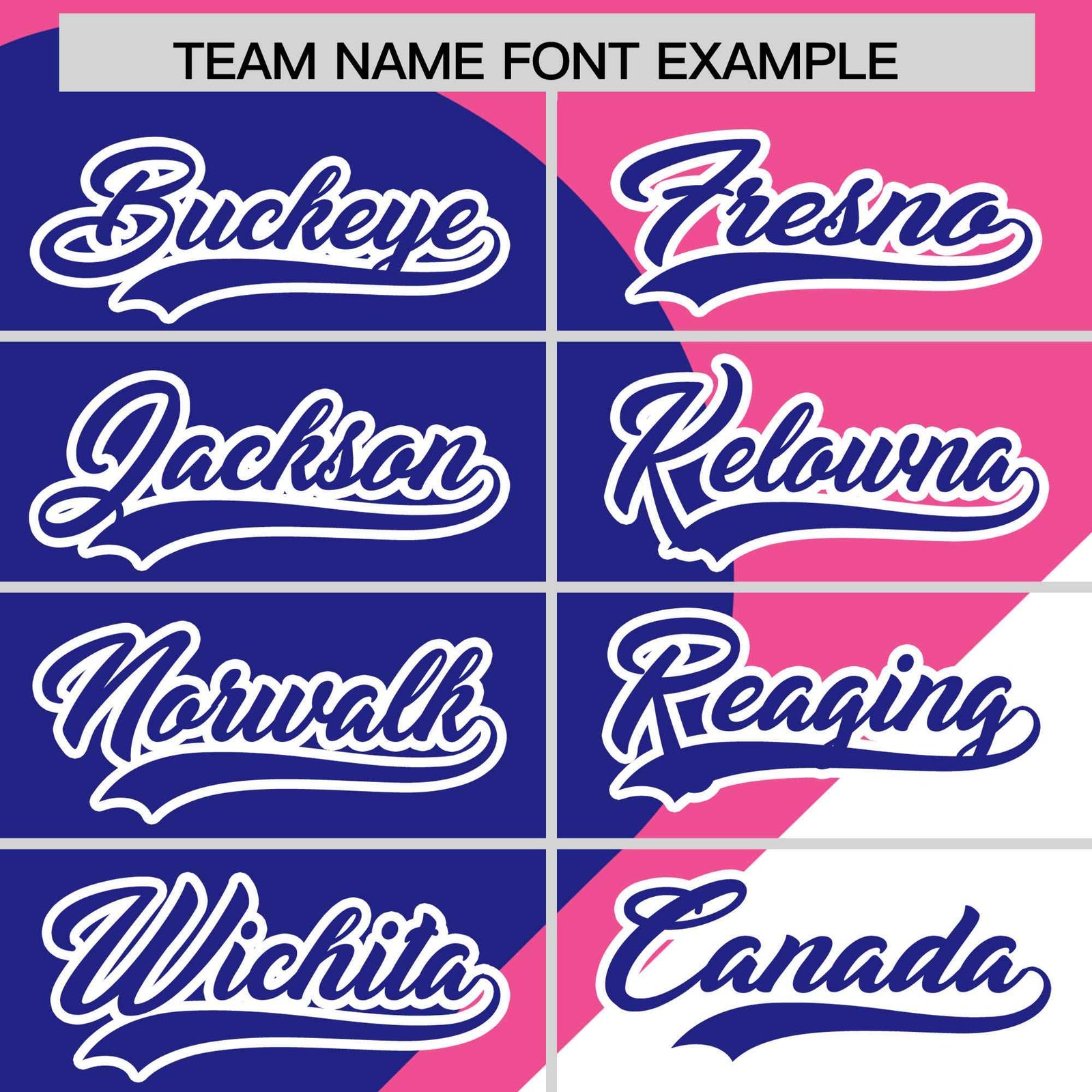 Custom Pink Royal-White Color Block Personalized Half Heart Pattern Authentic Baseball Jersey