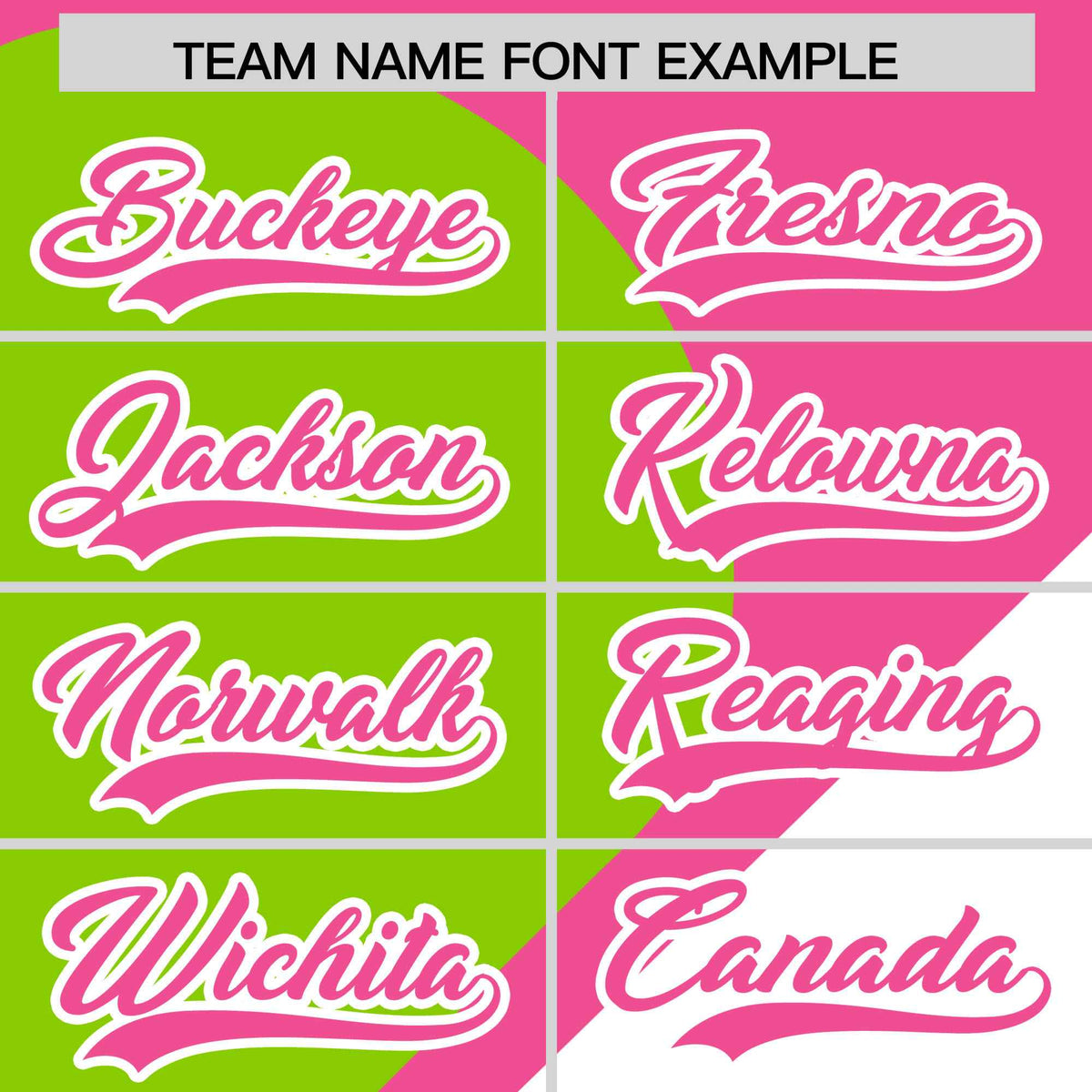 Custom Pink Neon Green-White Color Block Personalized Half Heart Pattern Authentic Baseball Jersey