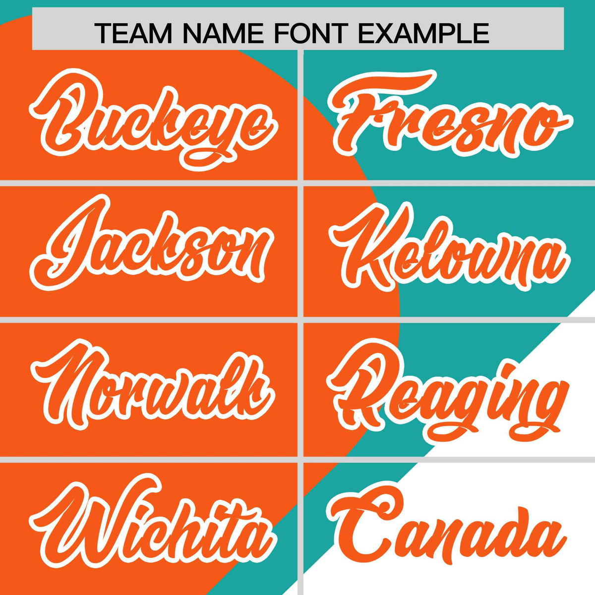 Custom Aqua Orange-White Color Block Personalized Half Heart Pattern Authentic Baseball Jersey