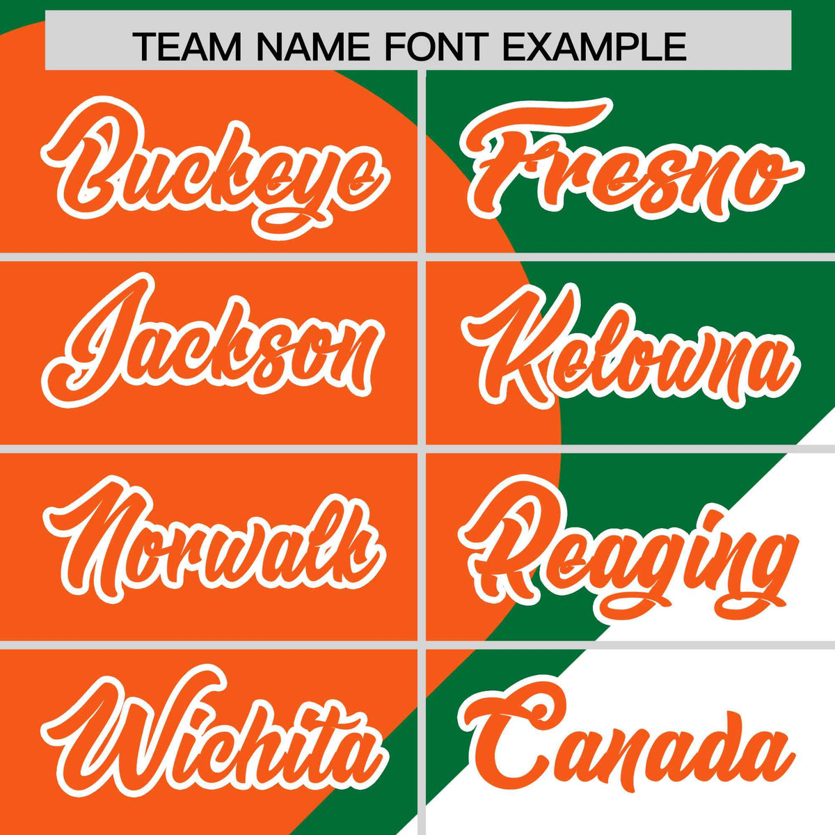 Custom Kelly Green Orange-White Color Block Personalized Half Heart Pattern Authentic Baseball Jersey