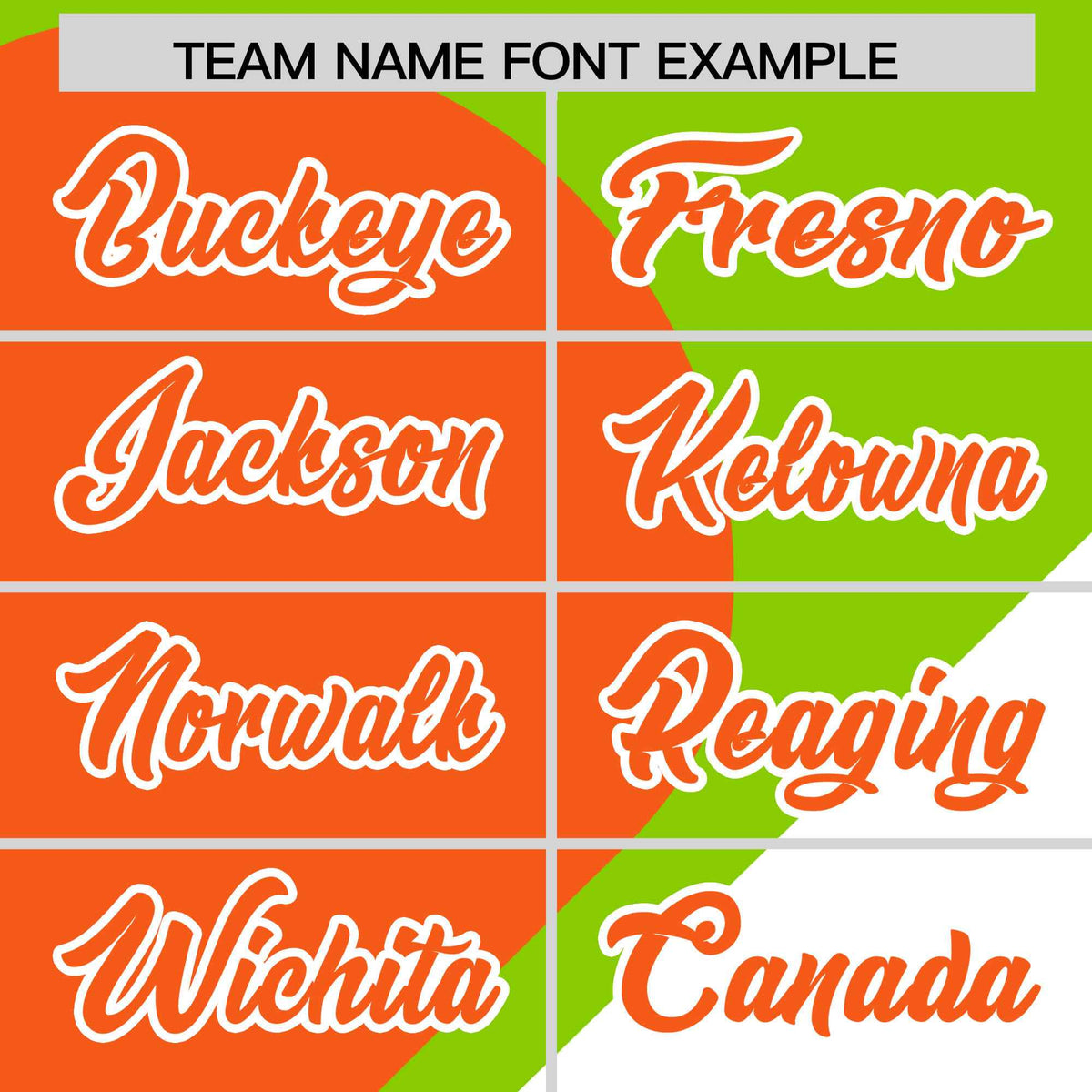 Custom Neon Green Orange-White Color Block Personalized Half Heart Pattern Authentic Baseball Jersey