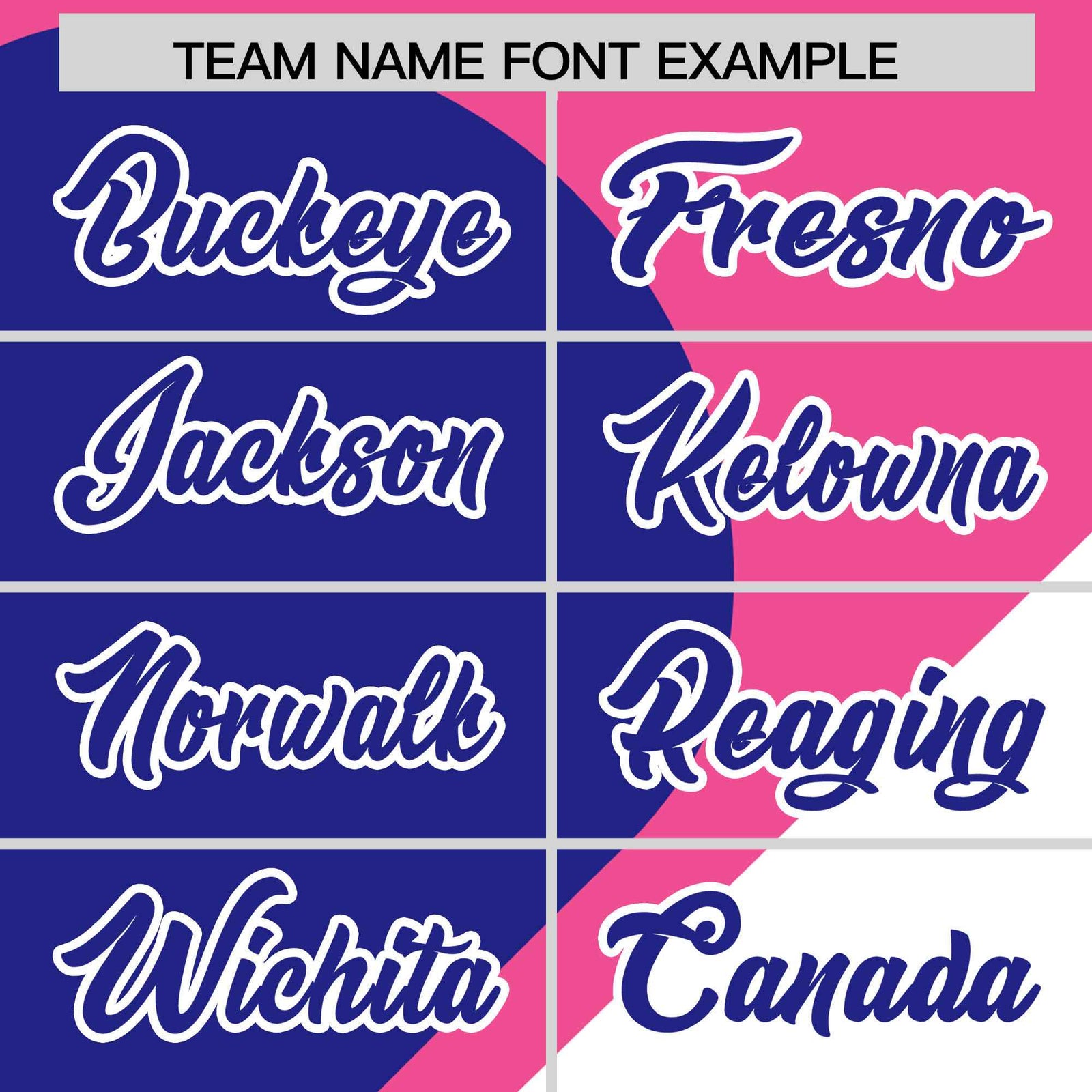 Custom Pink Royal-White Color Block Personalized Half Heart Pattern Authentic Baseball Jersey