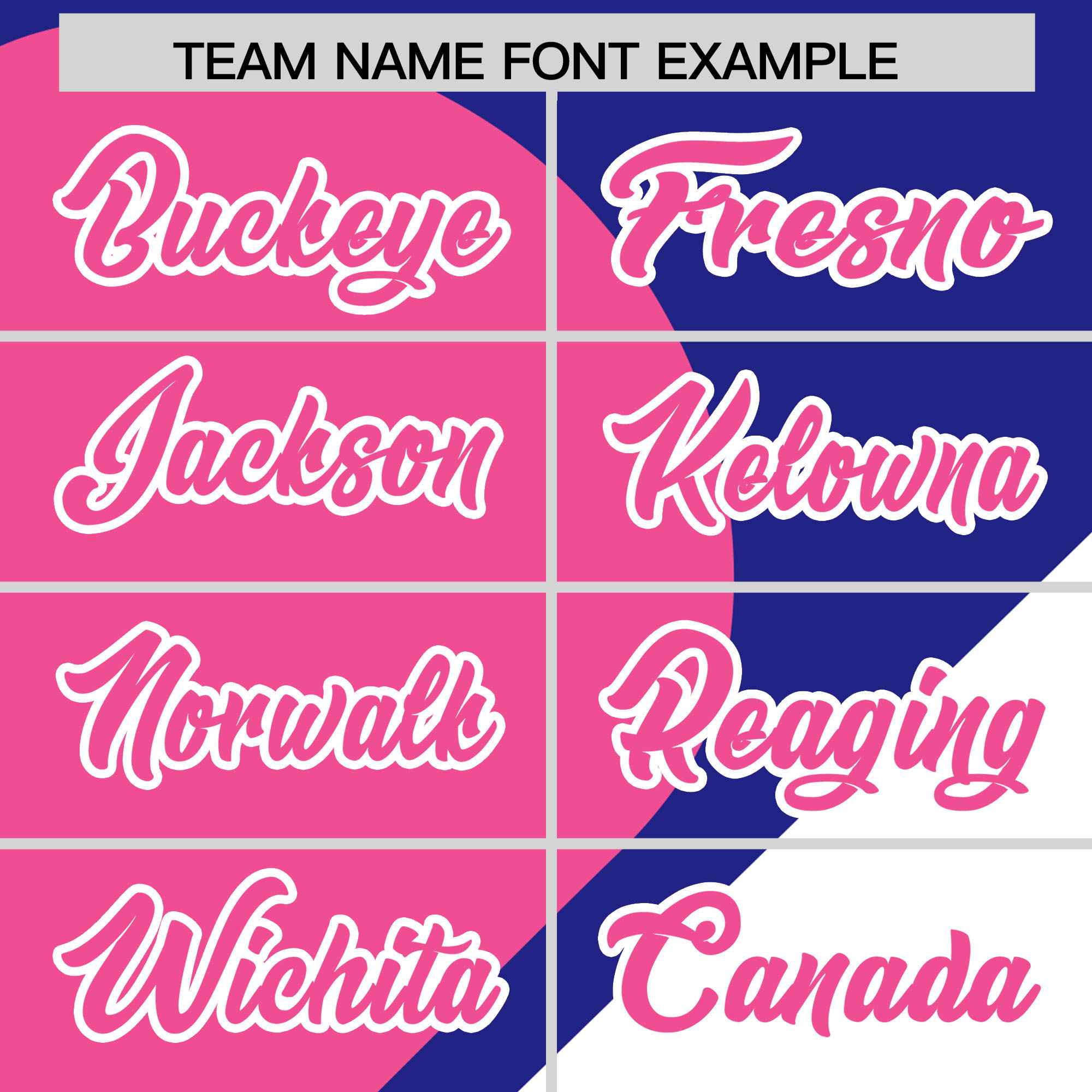 Custom Royal Pink-White Color Block Personalized Half Heart Pattern Authentic Baseball Jersey