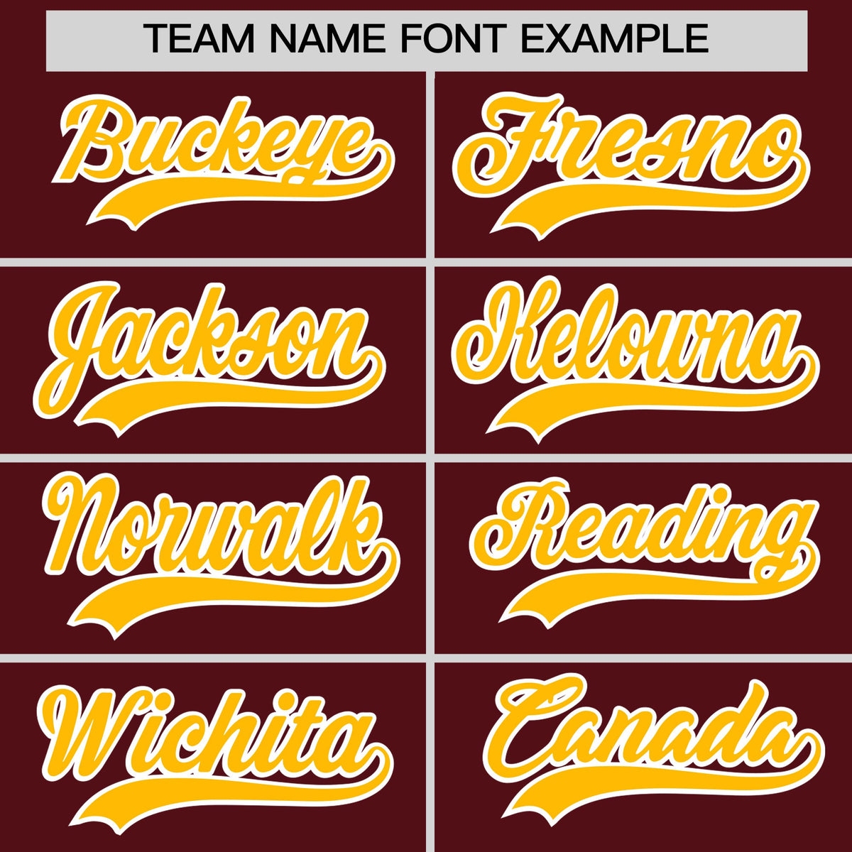 Custom Burgundy Yellow Side Camo Style Personalization Baseball Jersey| KXKSHOP
