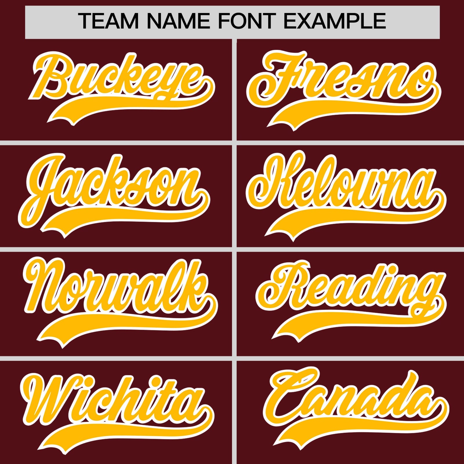 Custom Burgundy Yellow Side Camo Style Personalization Baseball Jersey| KXKSHOP