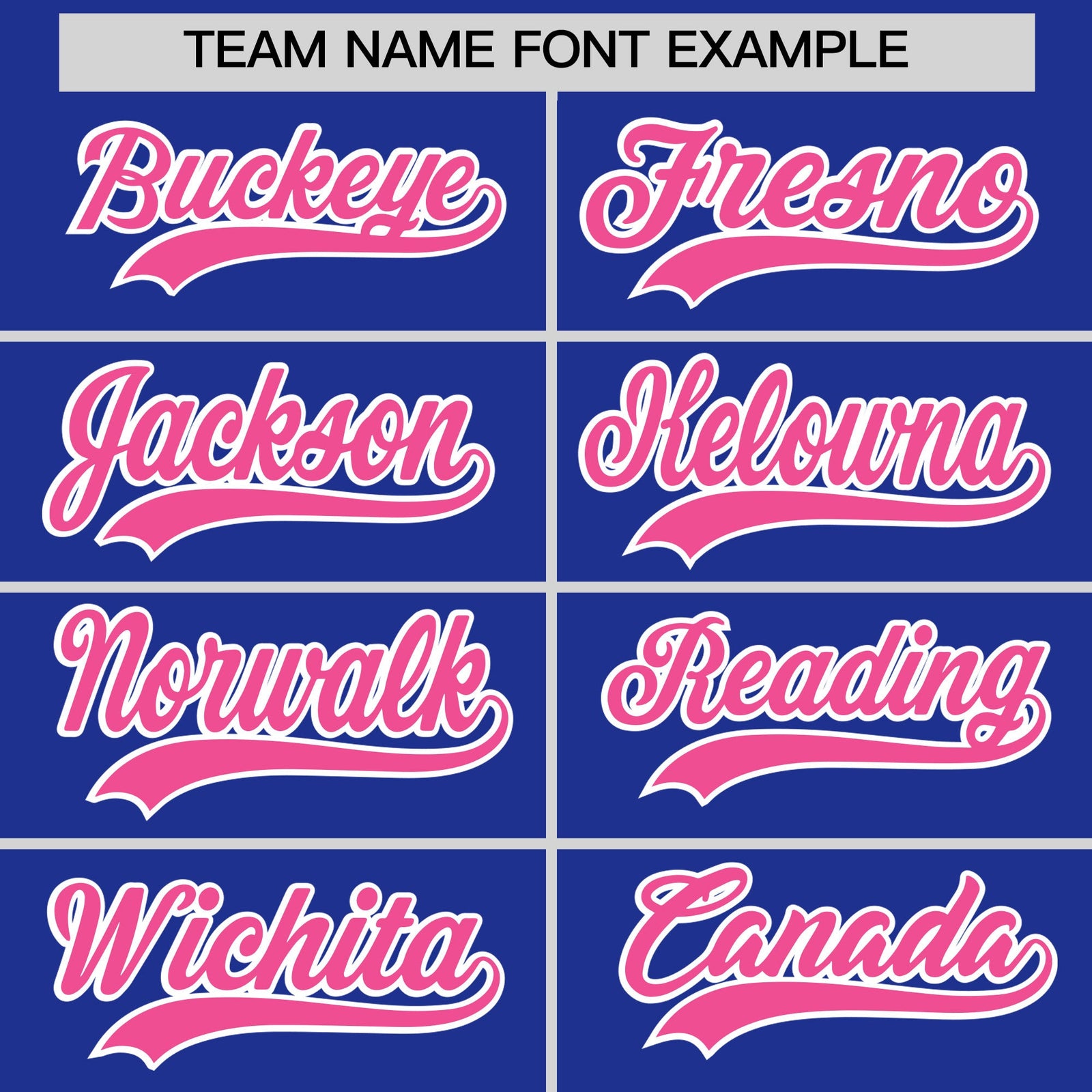Custom Royal Blue Pink Side Camo Style Personalization Baseball Jersey| KXKSHOP