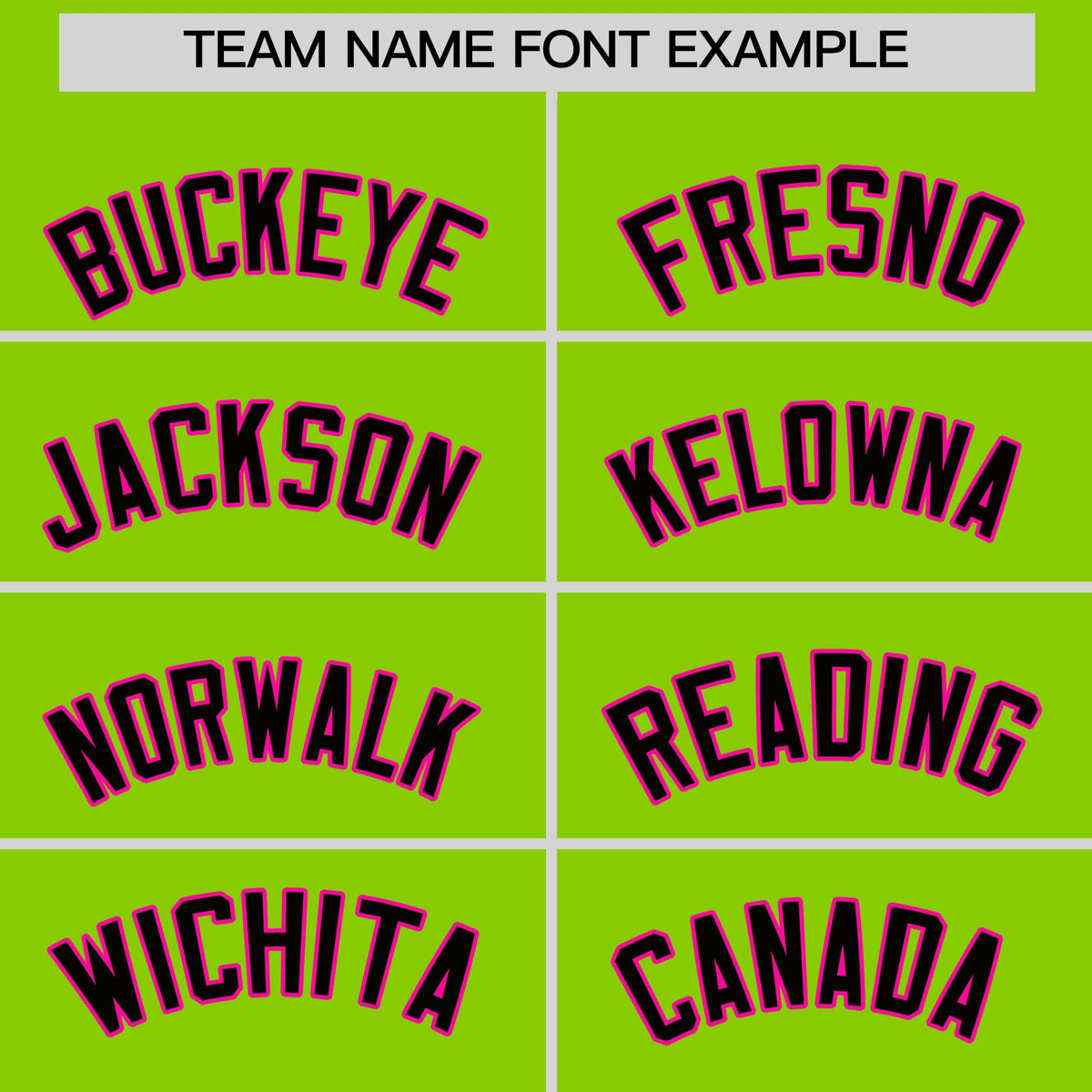 Custom Neon Green Black Pink Side Camo Style Personalization Baseball Jersey| KXKSHOP