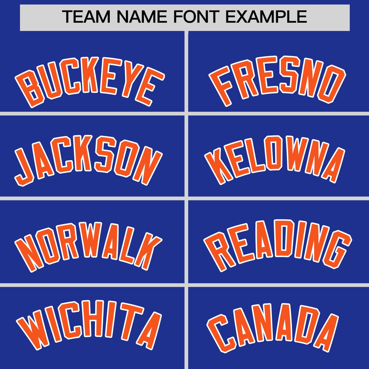 Custom Royal Blue Orange Side Camo Style Personalization Baseball Jersey| KXKSHOP