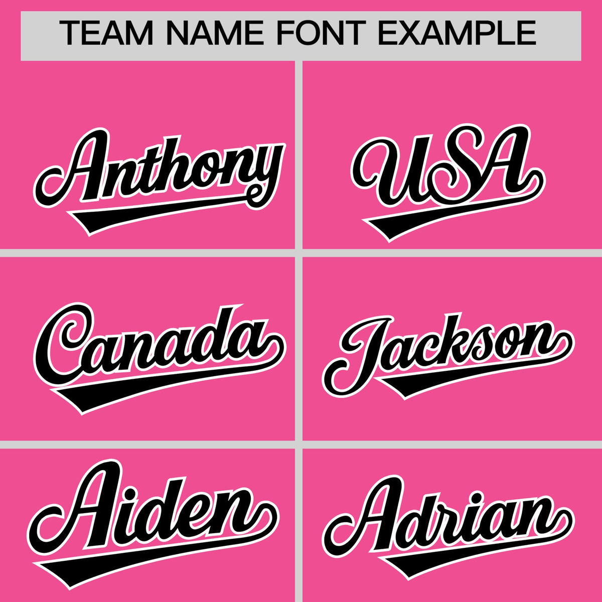 Custom Pink Black Side Camo Style Personalization Baseball Jersey| KXKSHOP