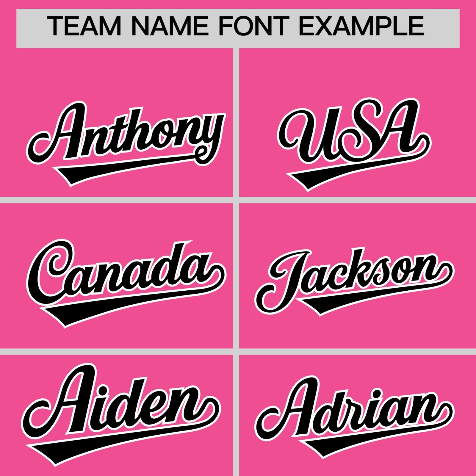 Custom Pink Black Side Camo Style Personalization Baseball Jersey| KXKSHOP