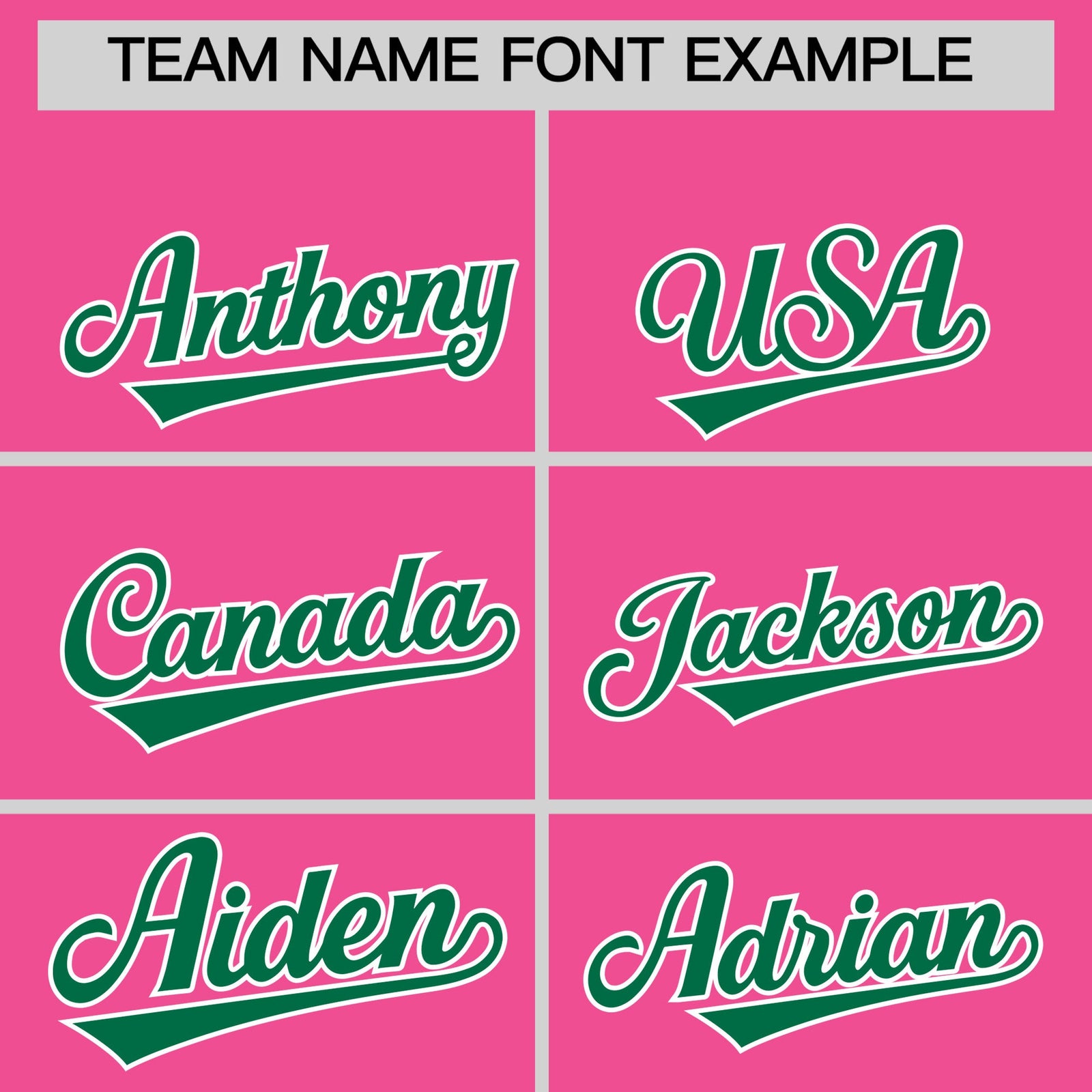 Custom Pink Kelly Green Side Camo Style Personalization Baseball Jersey| KXKSHOP
