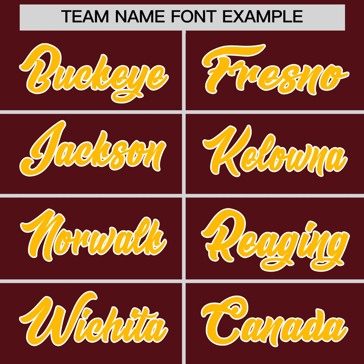 Custom Burgundy Yellow Side Camo Style Personalization Baseball Jersey| KXKSHOP