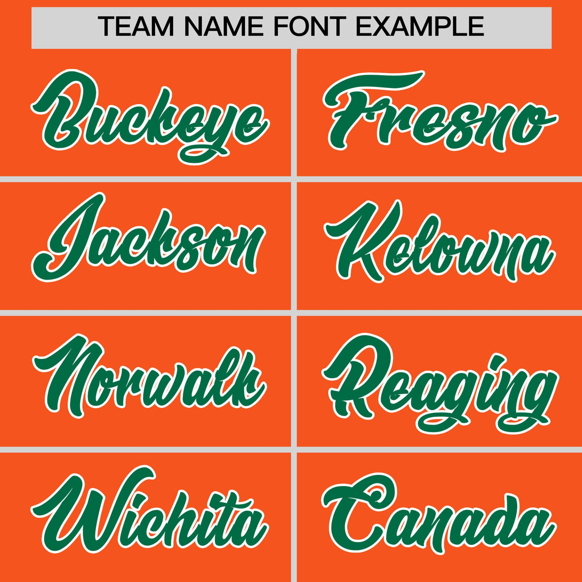 Custom Orange Kelly Green Side Camo Style Personalization Baseball Jersey| KXKSHOP