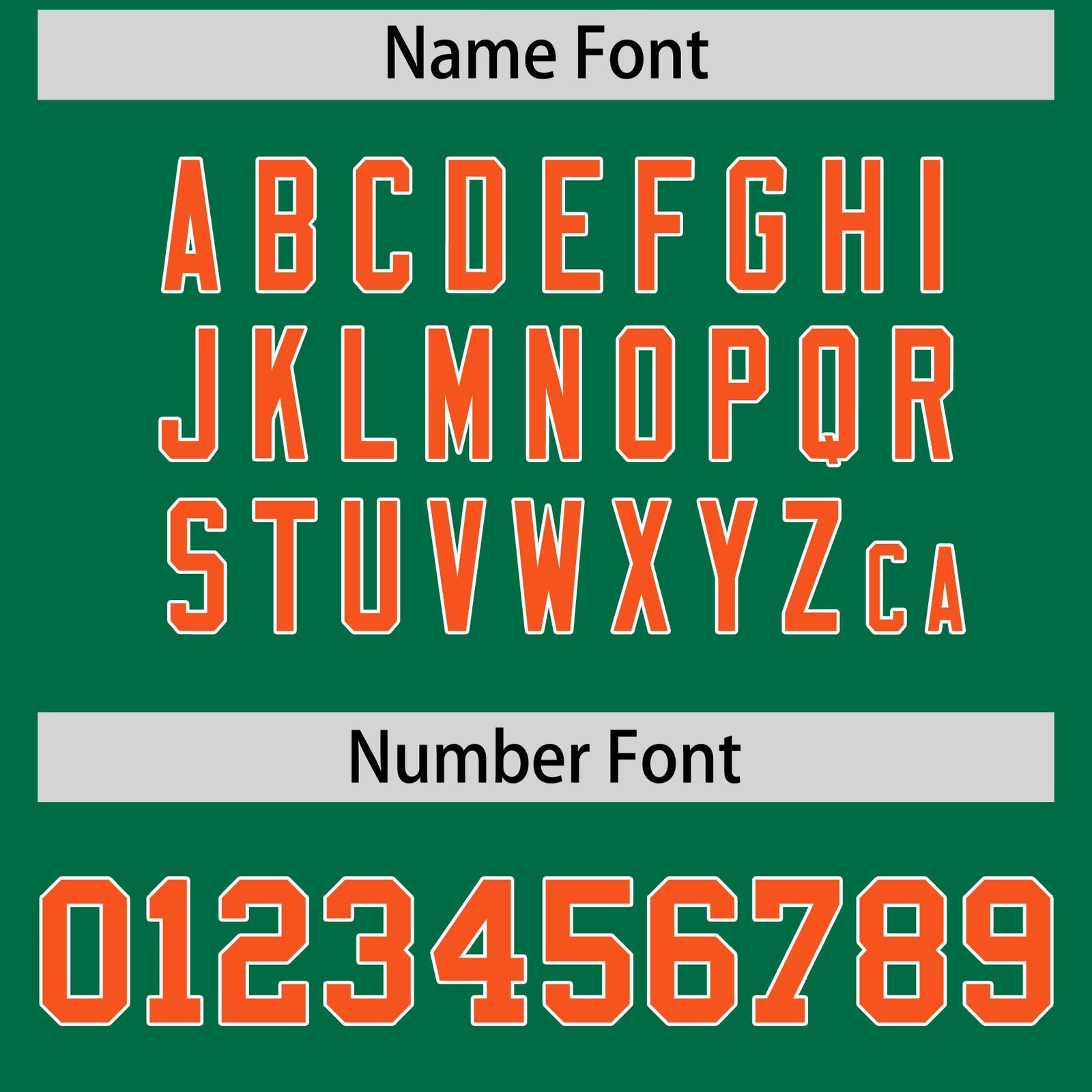 Custom Kelly Green Orange Side Camo Style Personalization Baseball Jersey| KXKSHOP