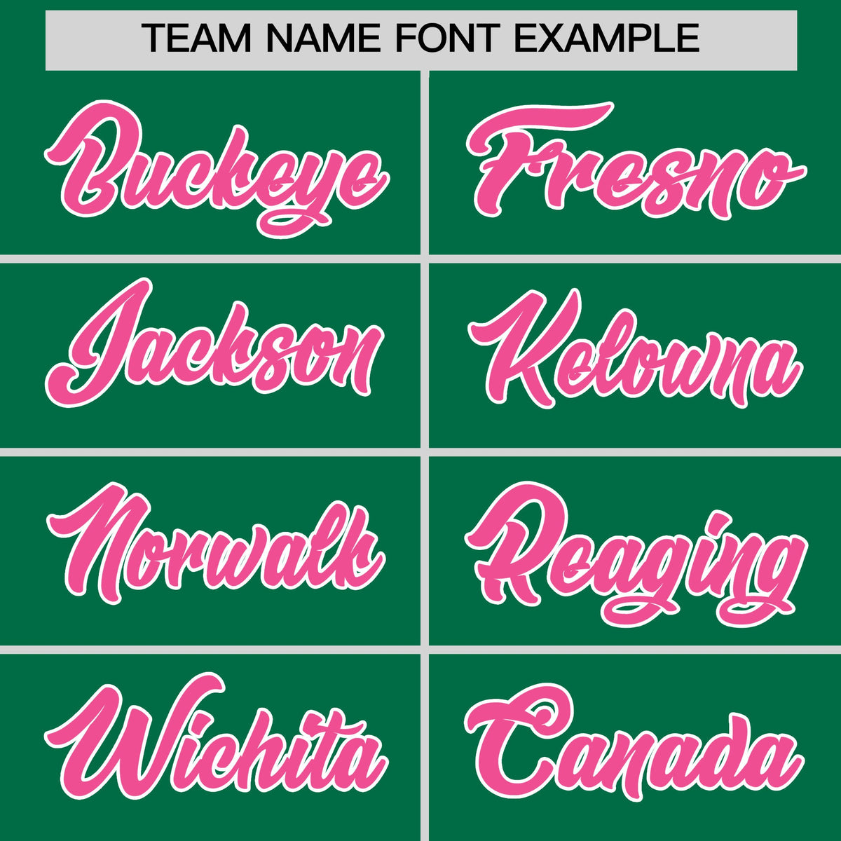 Custom Kelly Green Pink Side Camo Style Personalization Baseball Jersey| KXKSHOP