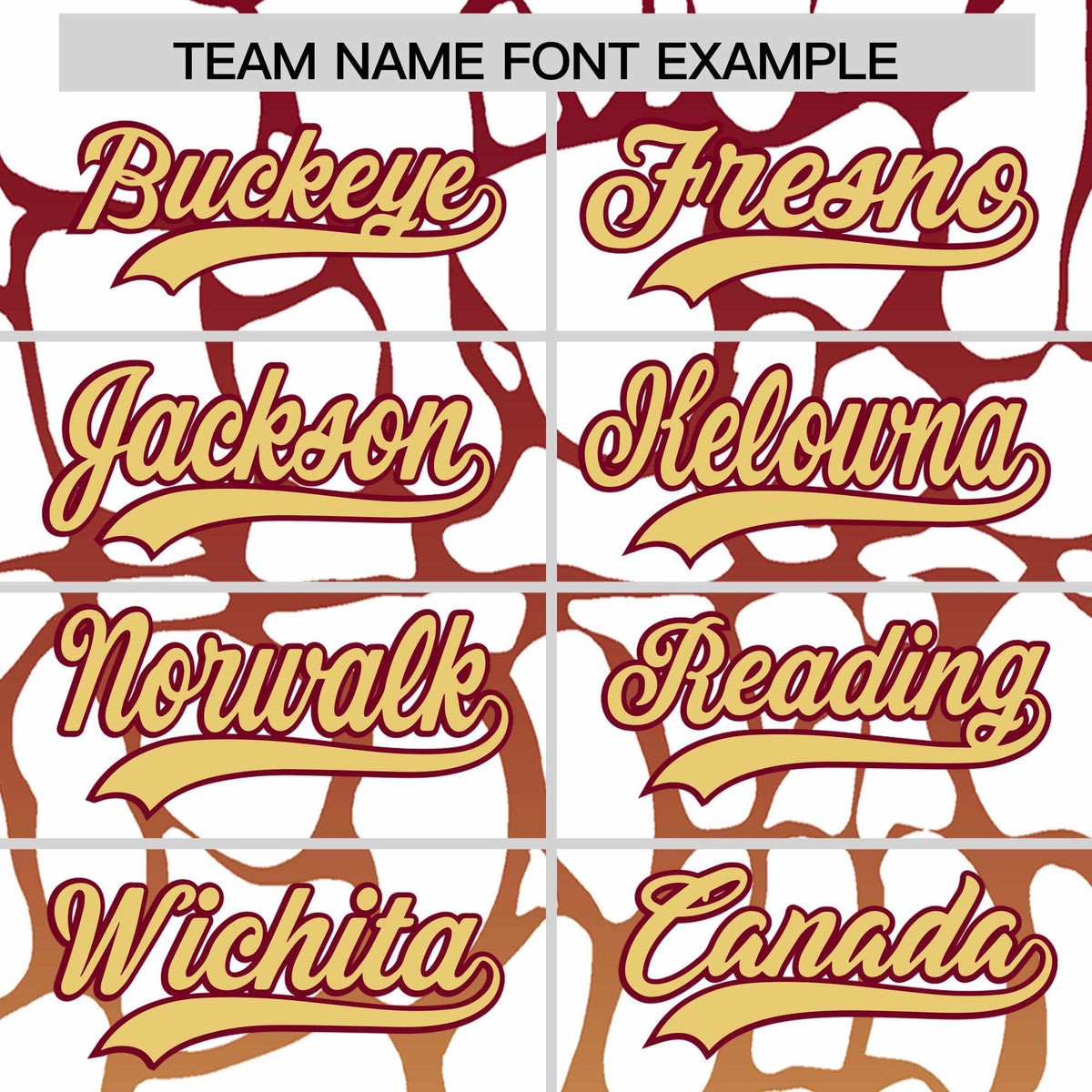 Custom Crimson Khaki Giraffe Graffiti Pattern Authentic Baseball Jersey