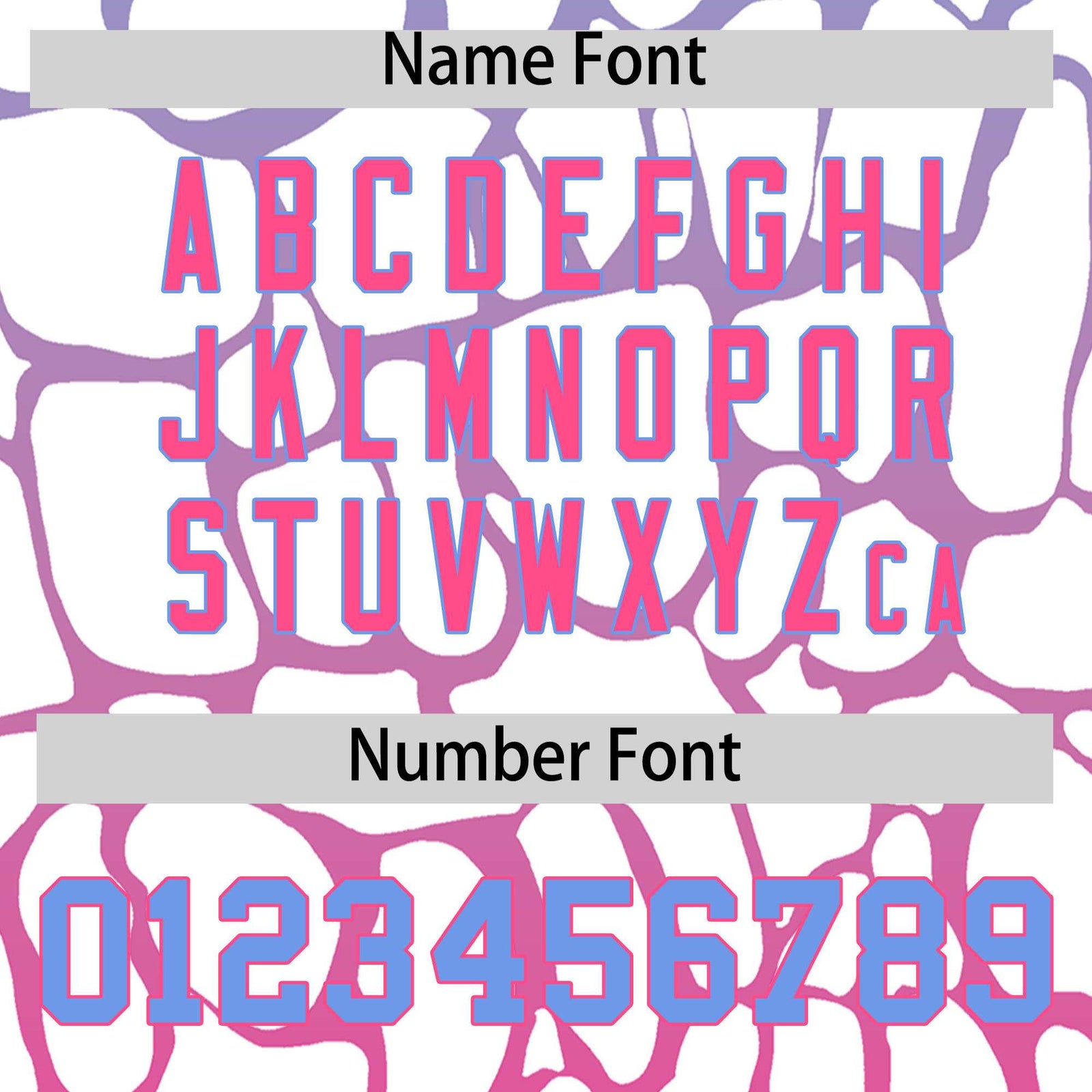 Custom Light Blue Pink Giraffe Graffiti Pattern Authentic Baseball Jersey