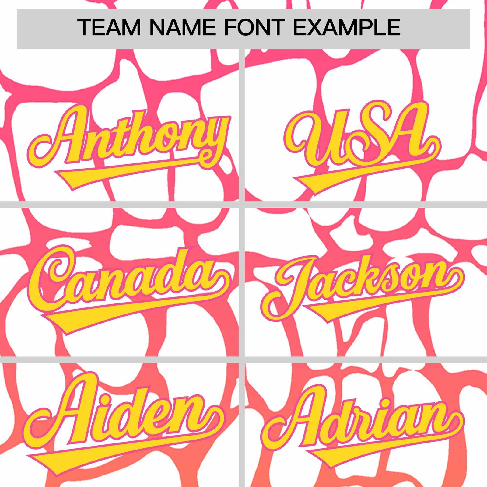 Custom Pink Gold Giraffe Graffiti Pattern Authentic Baseball Jersey