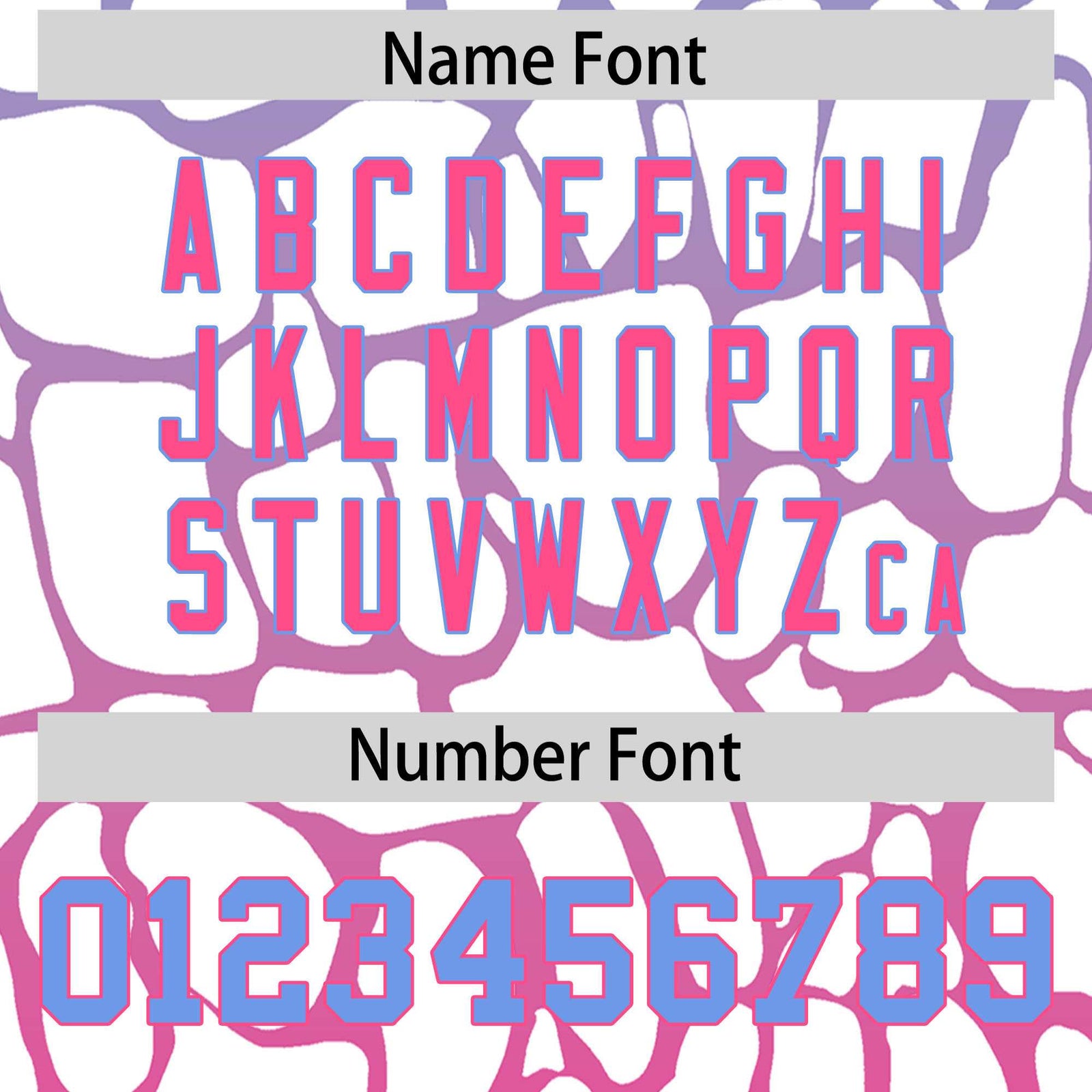 Custom Light Blue Pink Giraffe Graffiti Pattern Authentic Baseball Jersey