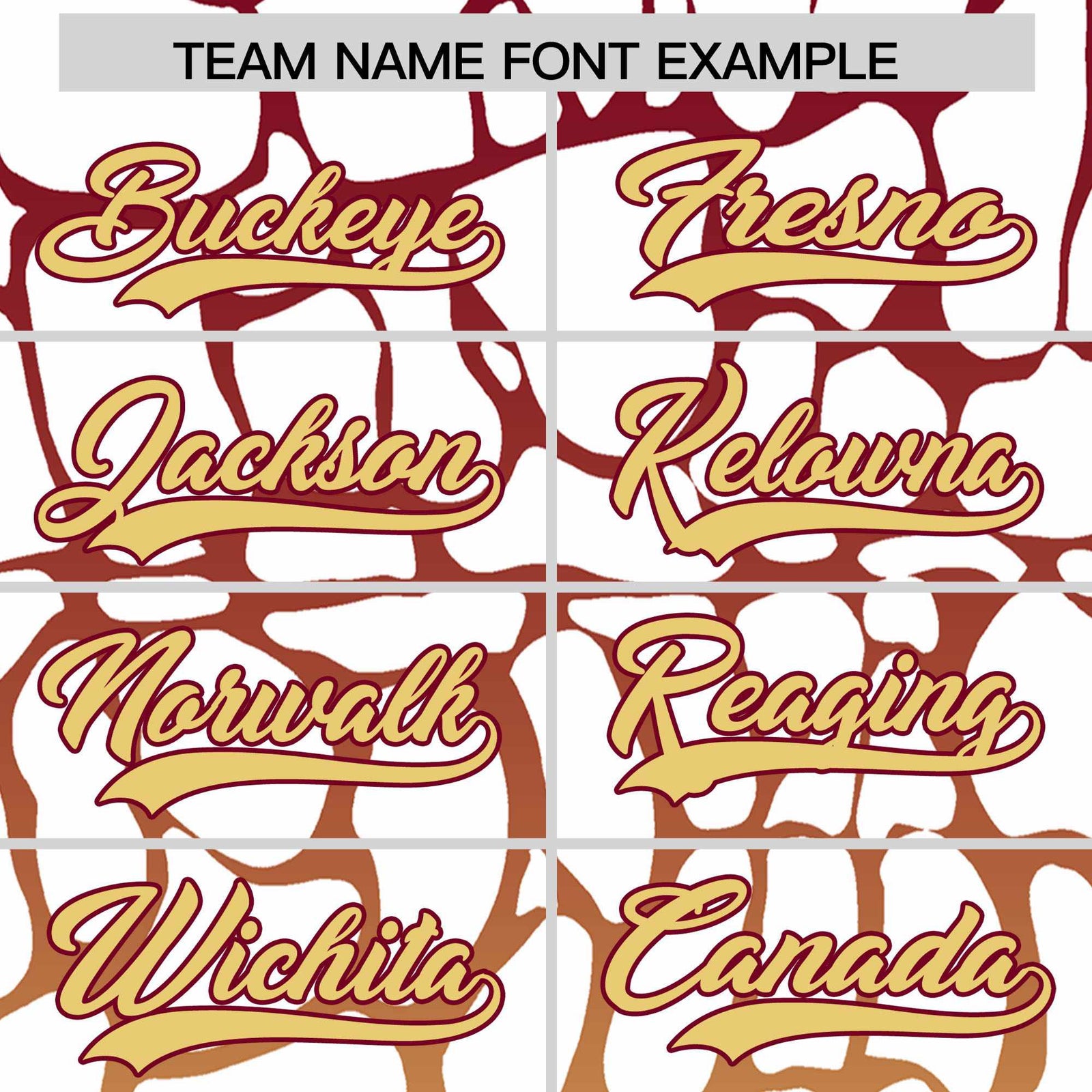 Custom Crimson Khaki Giraffe Graffiti Pattern Authentic Baseball Jersey