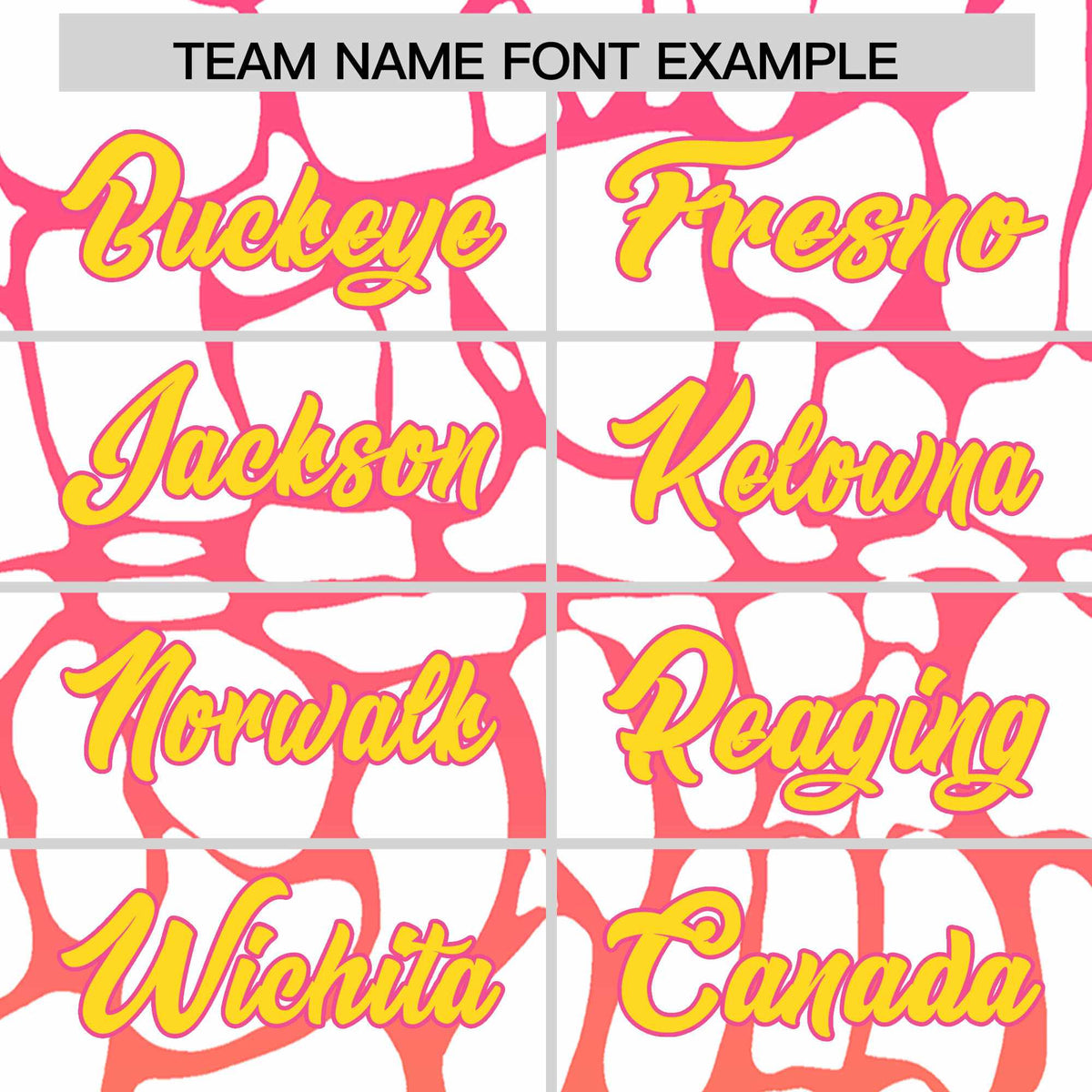 Custom Pink Gold Giraffe Graffiti Pattern Authentic Baseball Jersey