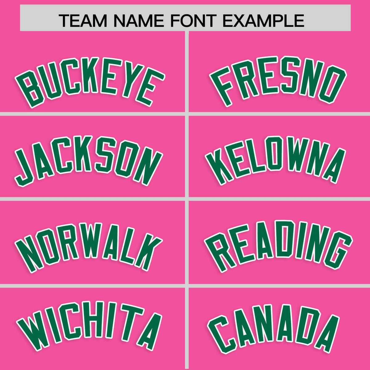 Custom Pink Kelly Green Personalized Classic Authentic Baseball Jersey