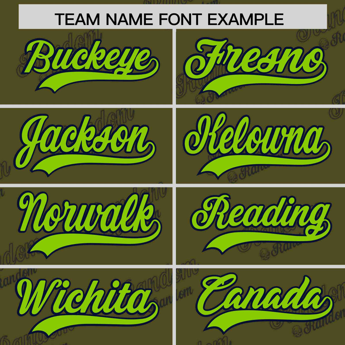 Custom Olive Neon Green Full Button Text Graffiti Pattern Authentic Baseball Jersey