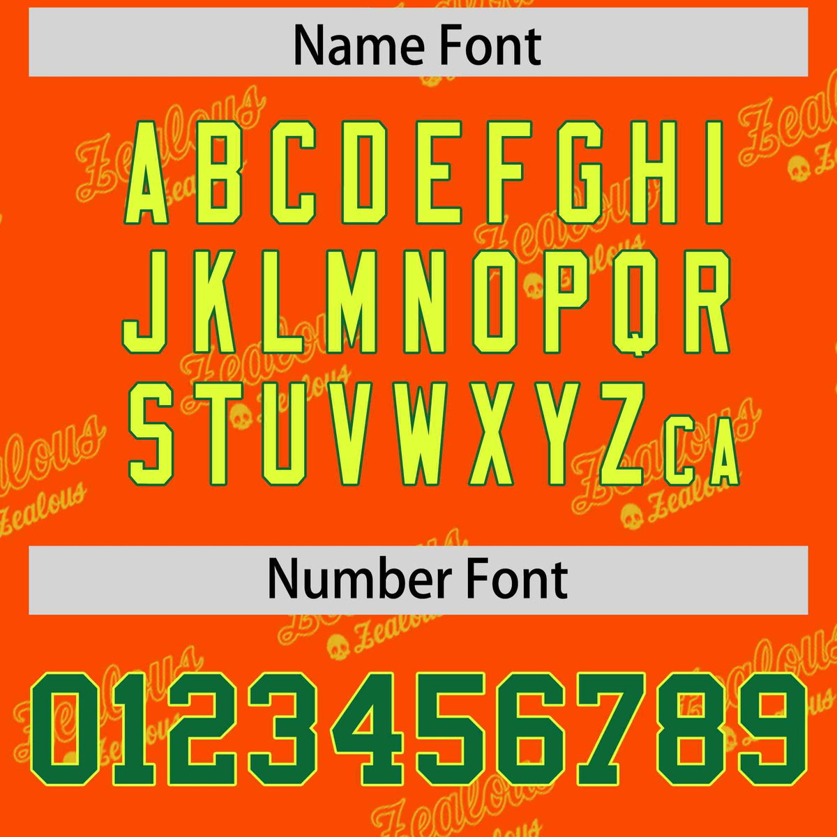 Custom Orange Kelly Green Full Button Text Graffiti Pattern Authentic Baseball Jersey