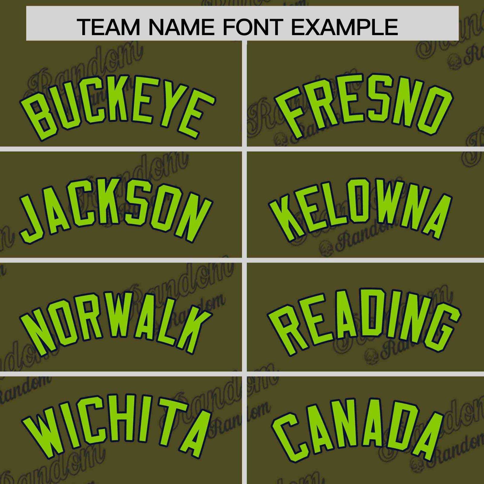 Custom Olive Neon Green Full Button Text Graffiti Pattern Authentic Baseball Jersey
