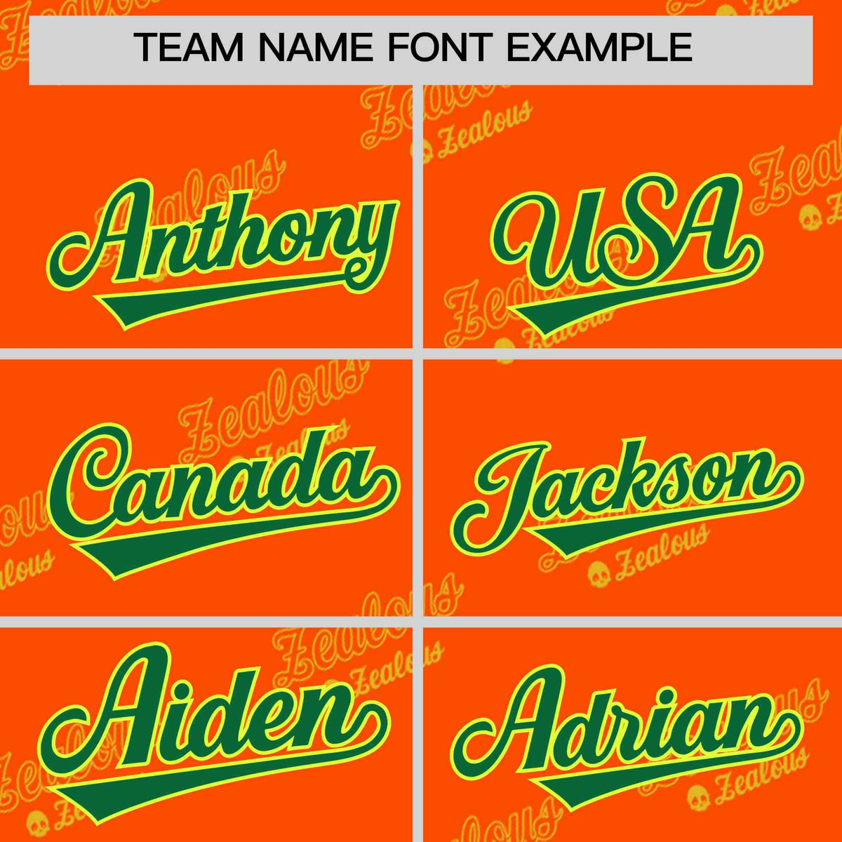 Custom Orange Kelly Green Full Button Text Graffiti Pattern Authentic Baseball Jersey
