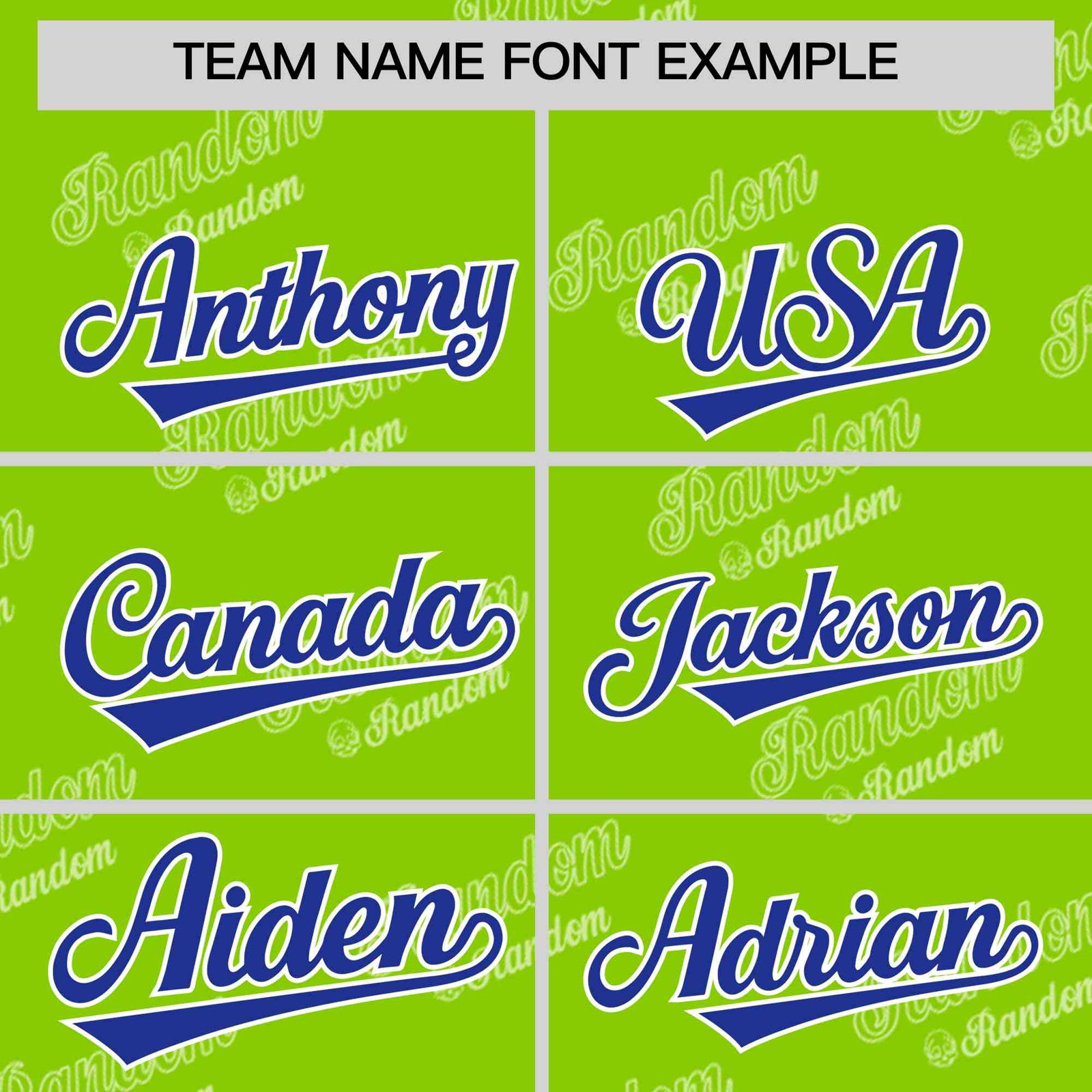 Custom Neon Green Royal Full Button Text Graffiti Pattern Authentic Baseball Jersey