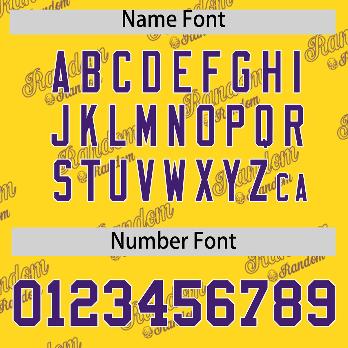 Custom Gold Purple Full Button Text Graffiti Pattern Authentic Baseball Jersey