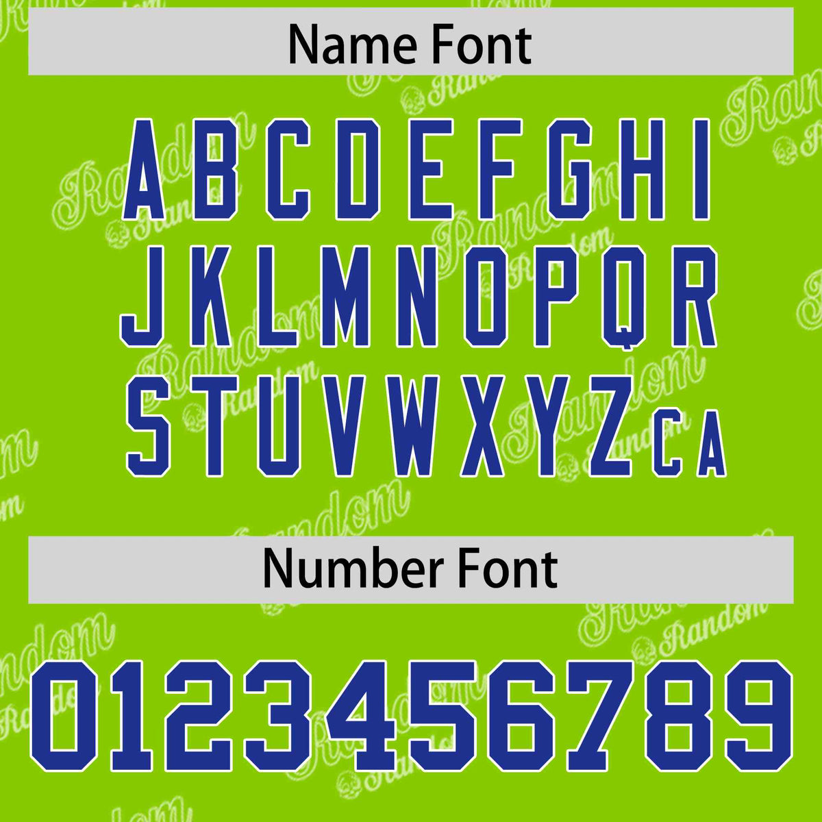 Custom Neon Green Royal Full Button Text Graffiti Pattern Authentic Baseball Jersey