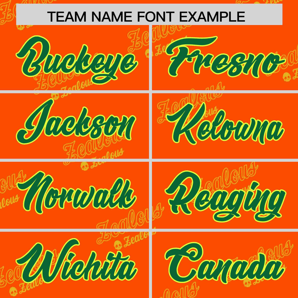 Custom Orange Kelly Green Full Button Text Graffiti Pattern Authentic Baseball Jersey