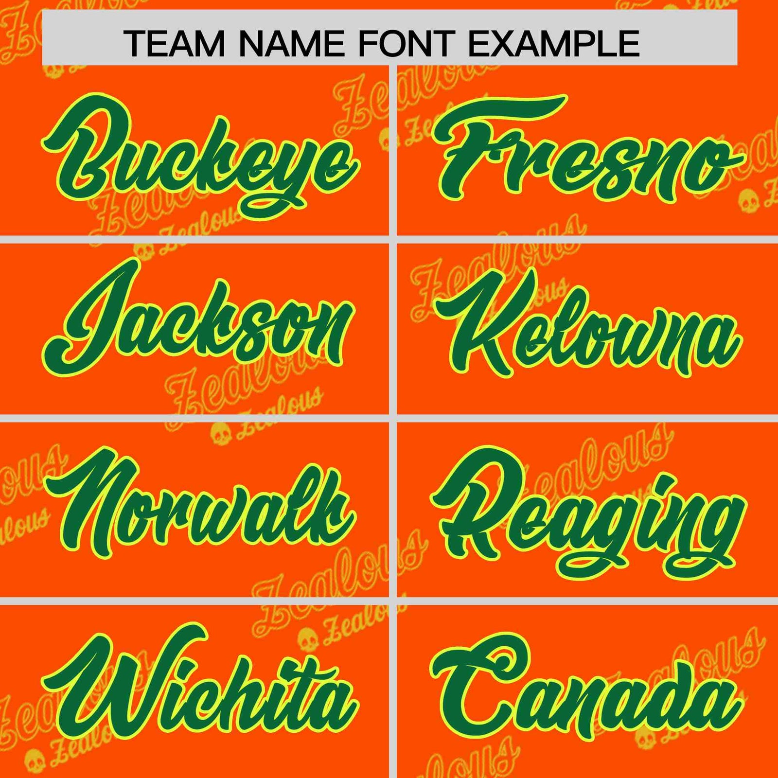 Custom Orange Kelly Green Full Button Text Graffiti Pattern Authentic Baseball Jersey