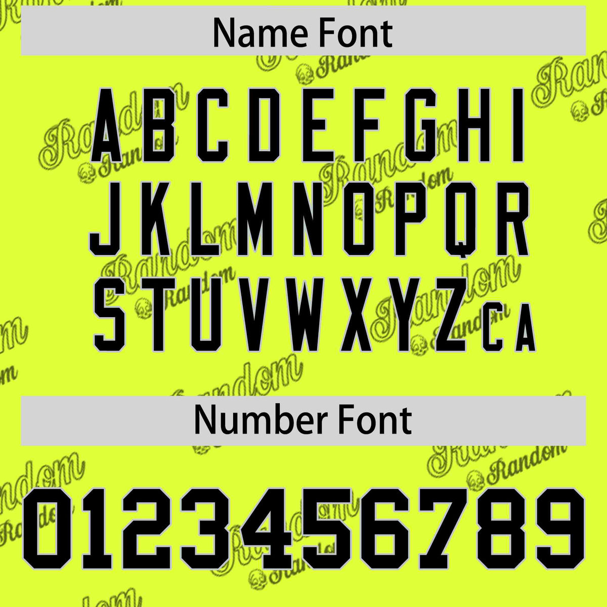 Custom Fluorescent Green Black Full Button Text Graffiti Pattern Authentic Baseball Jersey