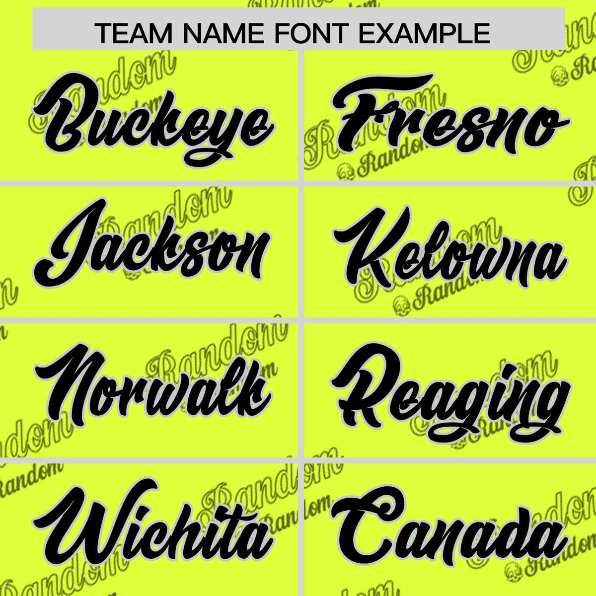 Custom Fluorescent Green Black Full Button Text Graffiti Pattern Authentic Baseball Jersey