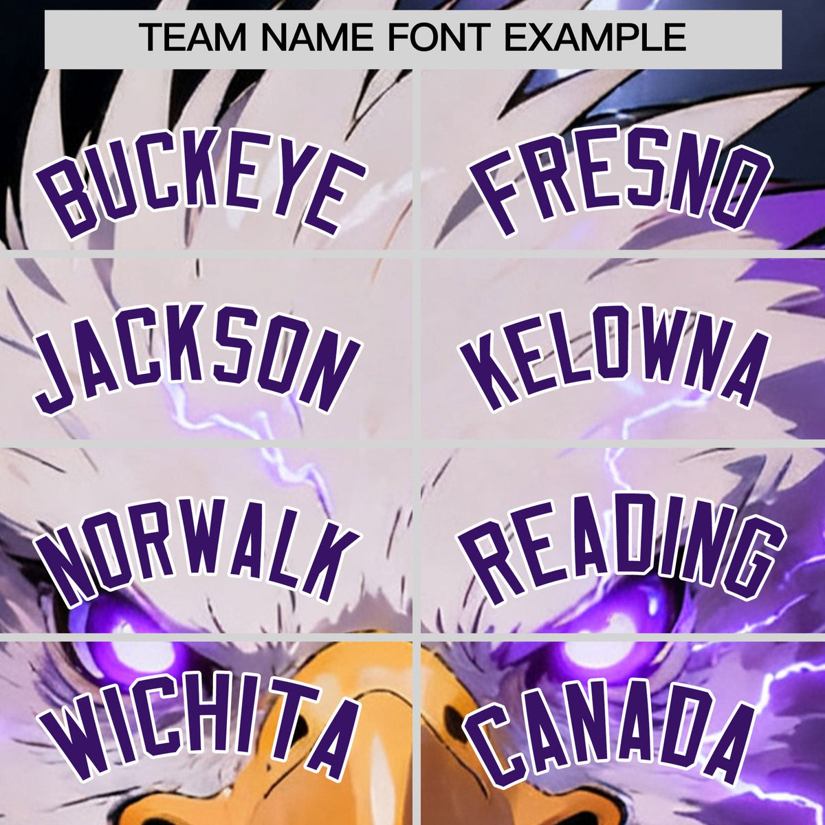 Custom Purple White Eagle Animal Series Personalization Graffiti Pattern Baseball Jersey| KXKSHOP