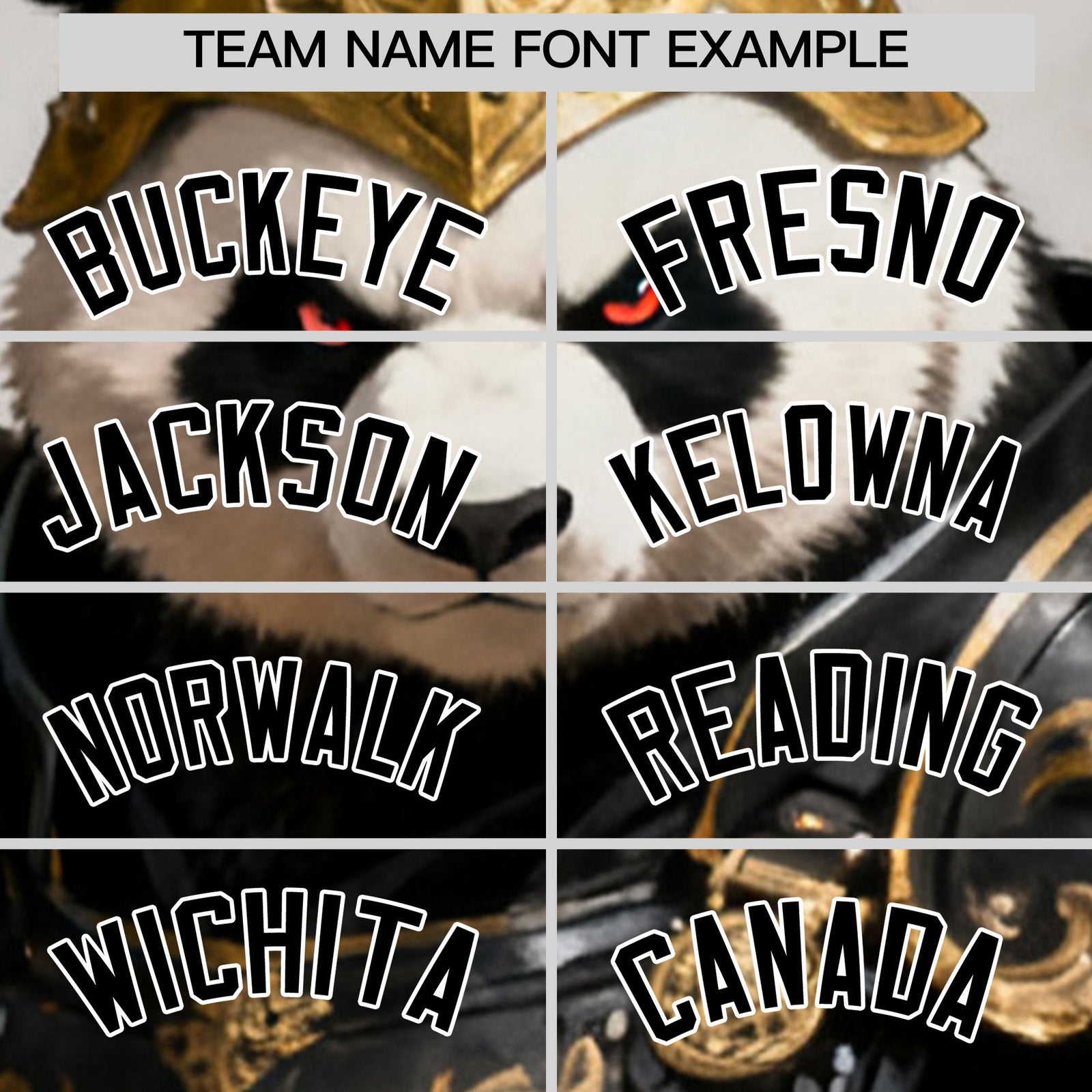 Custom White Black Panda Animal Series Personalization Graffiti Pattern Baseball Jersey| KXKSHOP