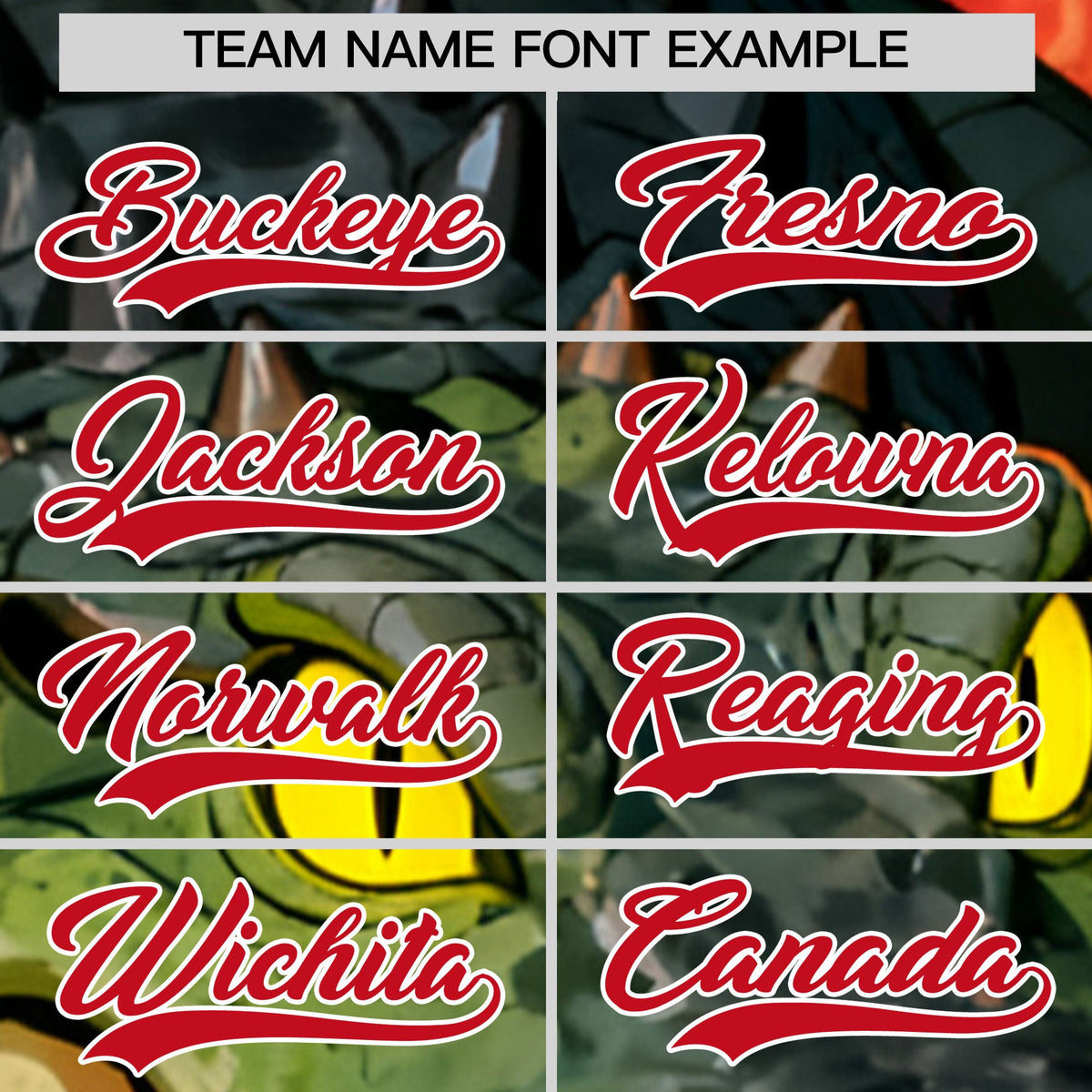 Custom Dark Green Red White Crocodile Animal Series Personalization Graffiti Pattern Baseball Jersey| KXKSHOP