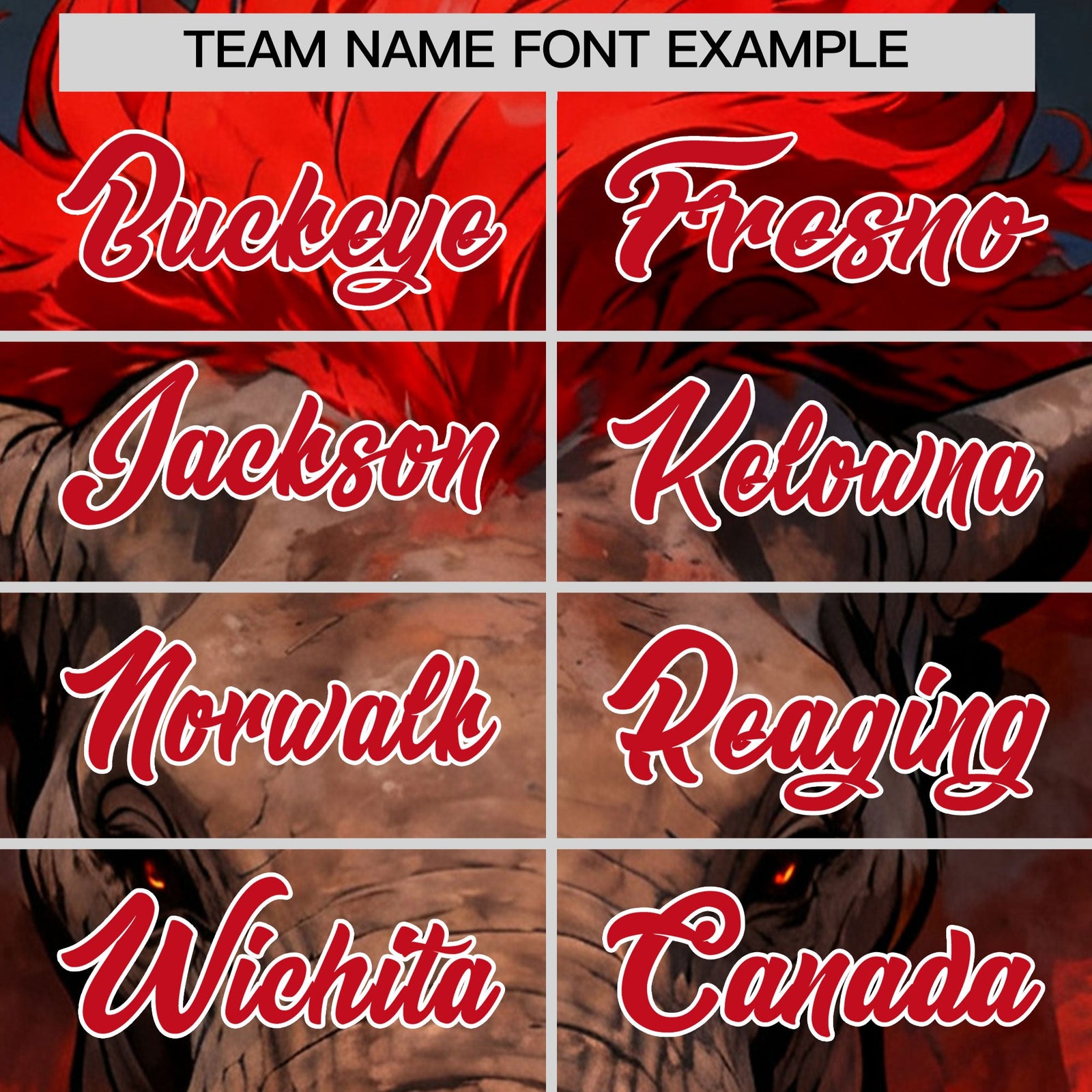 Custom Black White Red Elephant Animal Series Personalization Graffiti Pattern Baseball Jersey| KXKSHOP