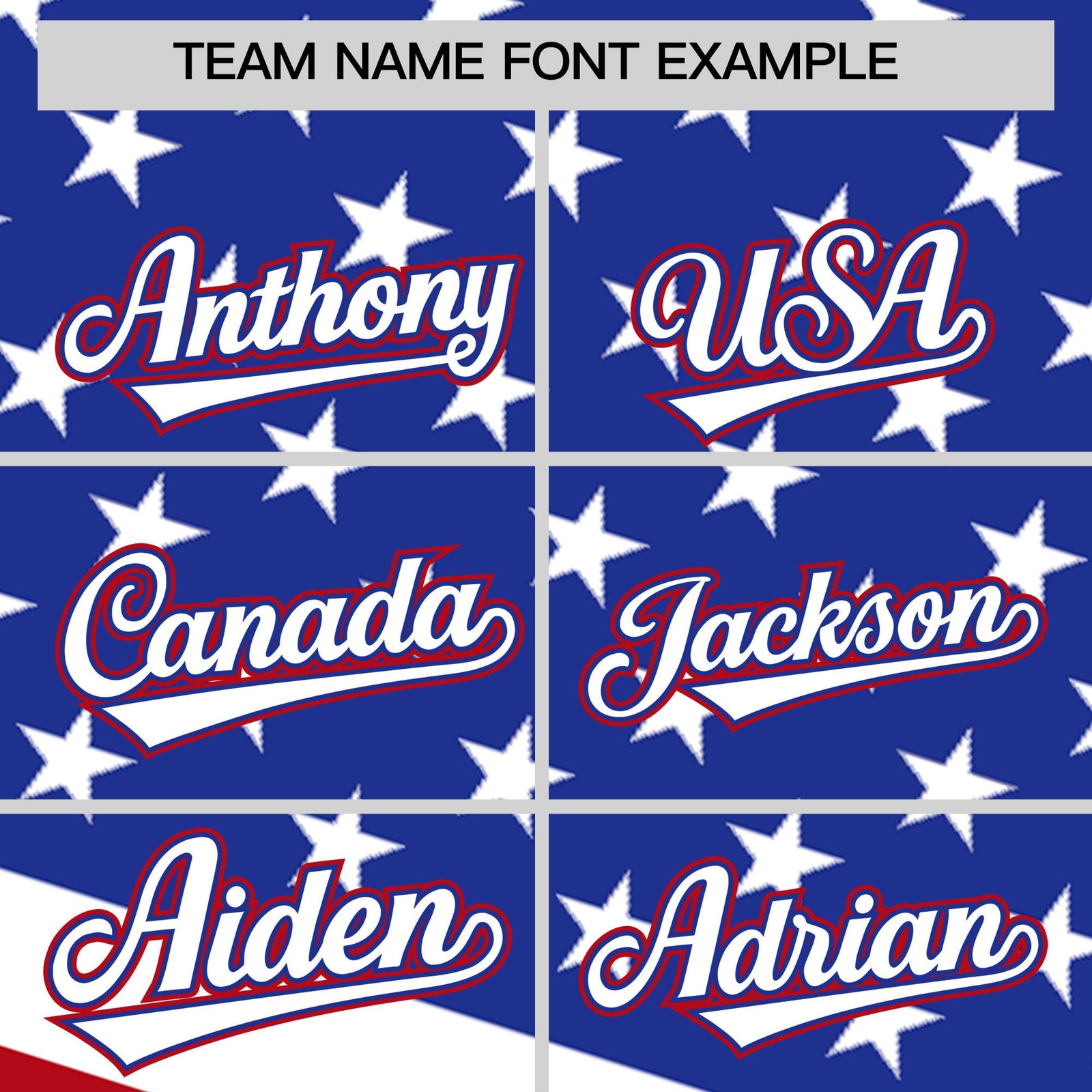 Custom Royal Blue Red White American Flag Graffiti Pattern Split Fashion Independence Day Quick Dry Baseball Jersey| KXKSHOP