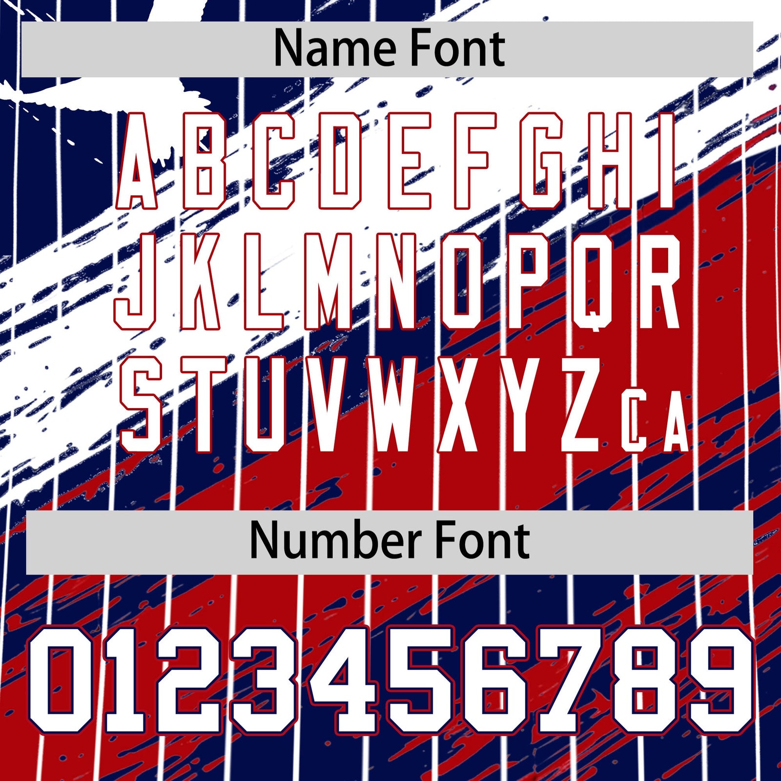 Custom Navy Graffiti Pattern Independence Day Baseball Jersey| KXKSHOP