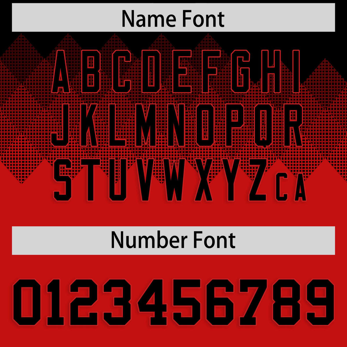 Custom Black Red Grid Blur Pattern Authentic Baseball Jersey