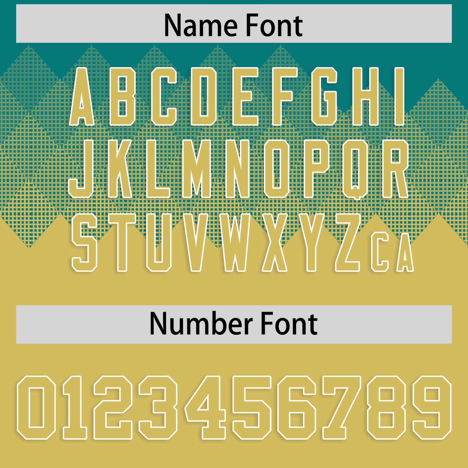 Custom Aqua Old Gold Grid Blur Pattern Authentic Baseball Jersey