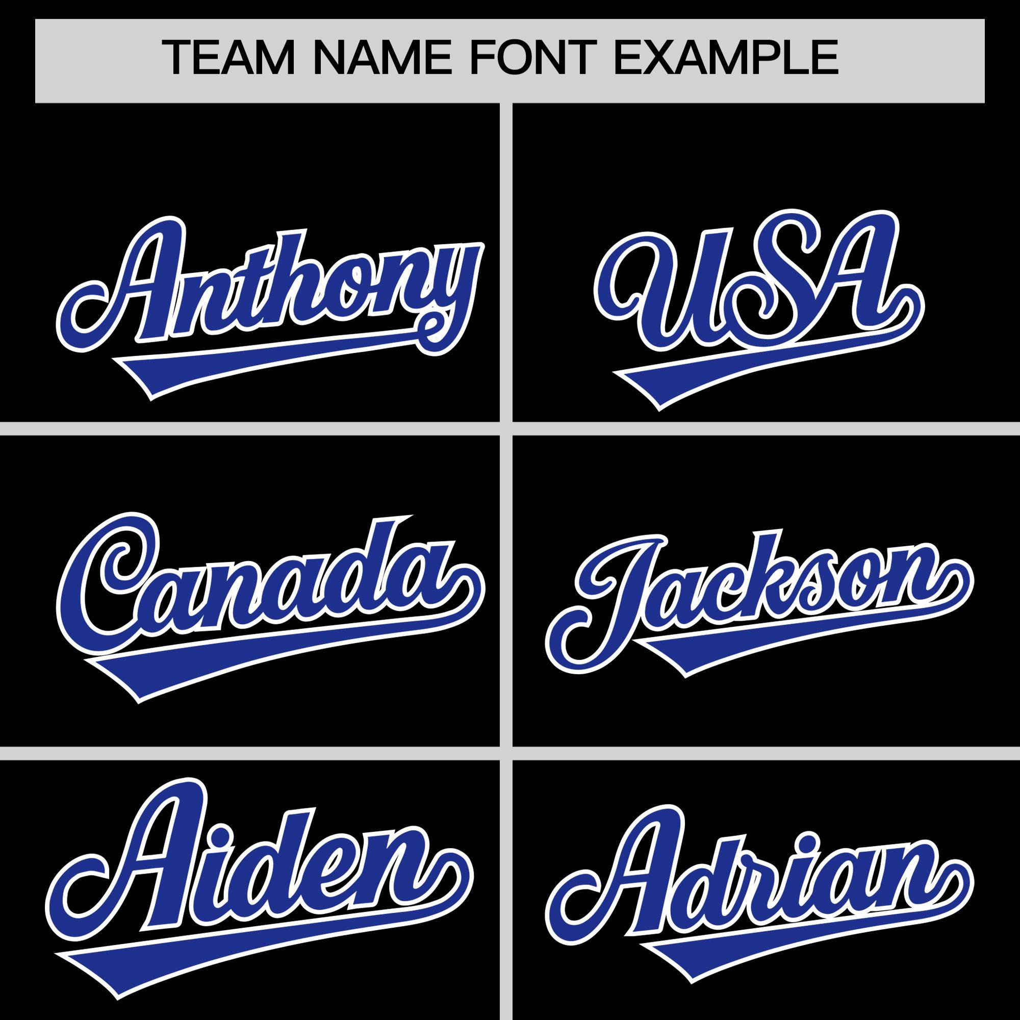 Custom Black Royal Grid Blur Pattern Authentic Baseball Jersey