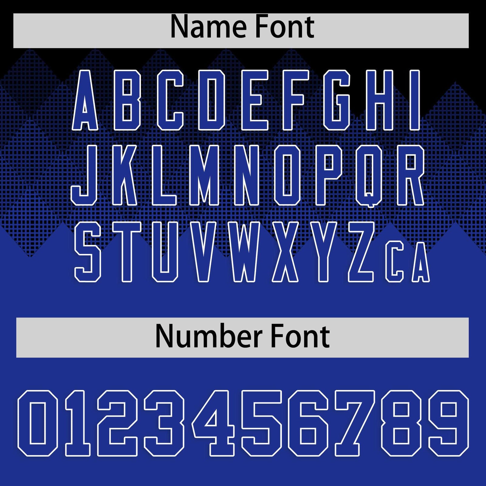 Custom Black Royal Grid Blur Pattern Authentic Baseball Jersey