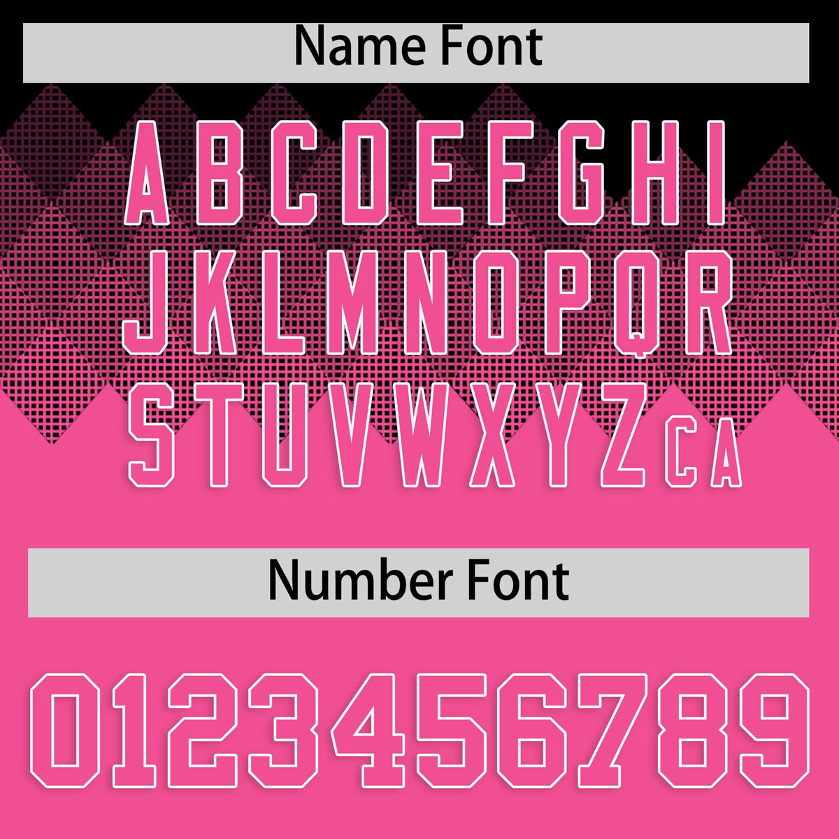 Custom Black Pink Grid Blur Pattern Authentic Baseball Jersey