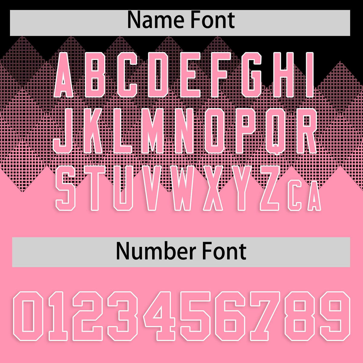 Custom Black Light Pink Grid Blur Pattern Authentic Baseball Jersey